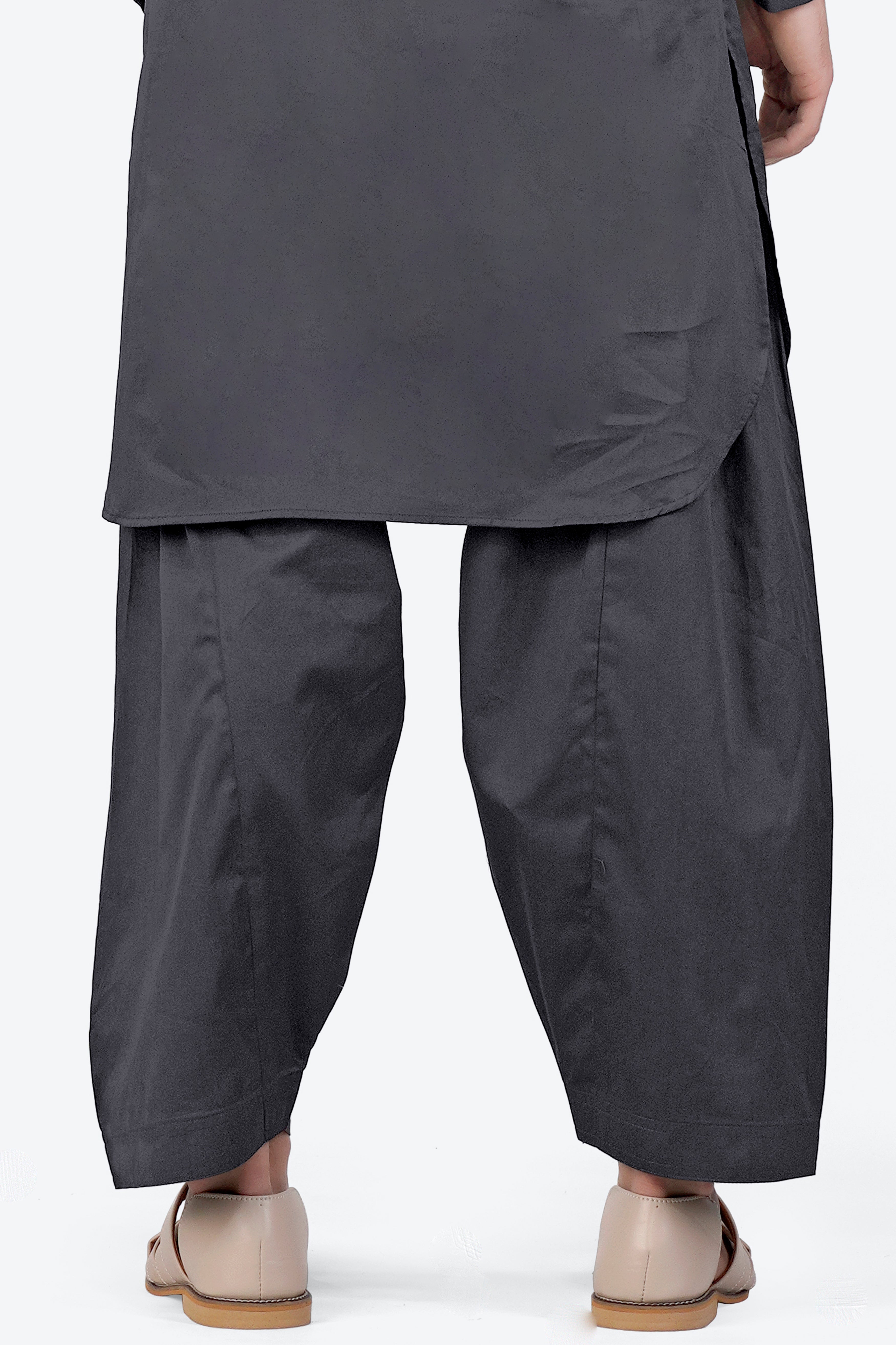 Iridium Gray Dhoti F-6351