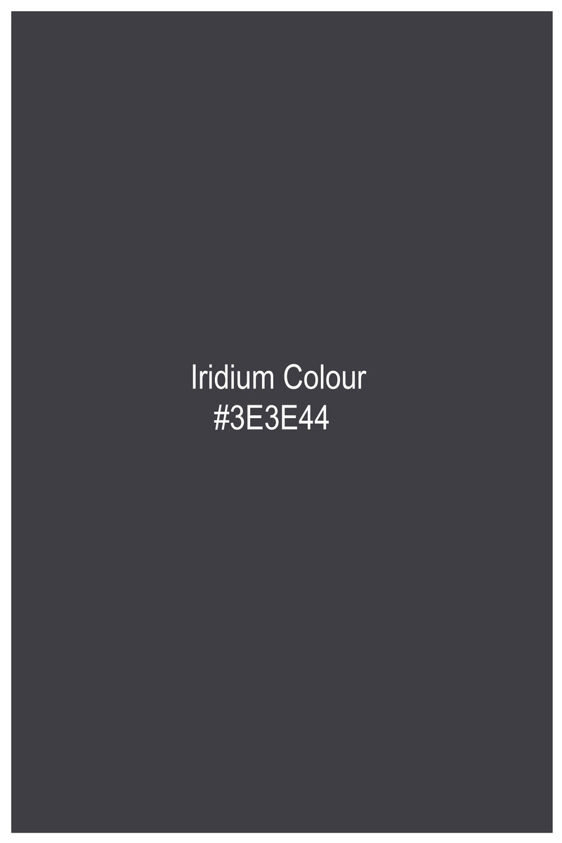 Iridium Gray Subtle Sheen Super Soft Premium Cotton Pathani Set