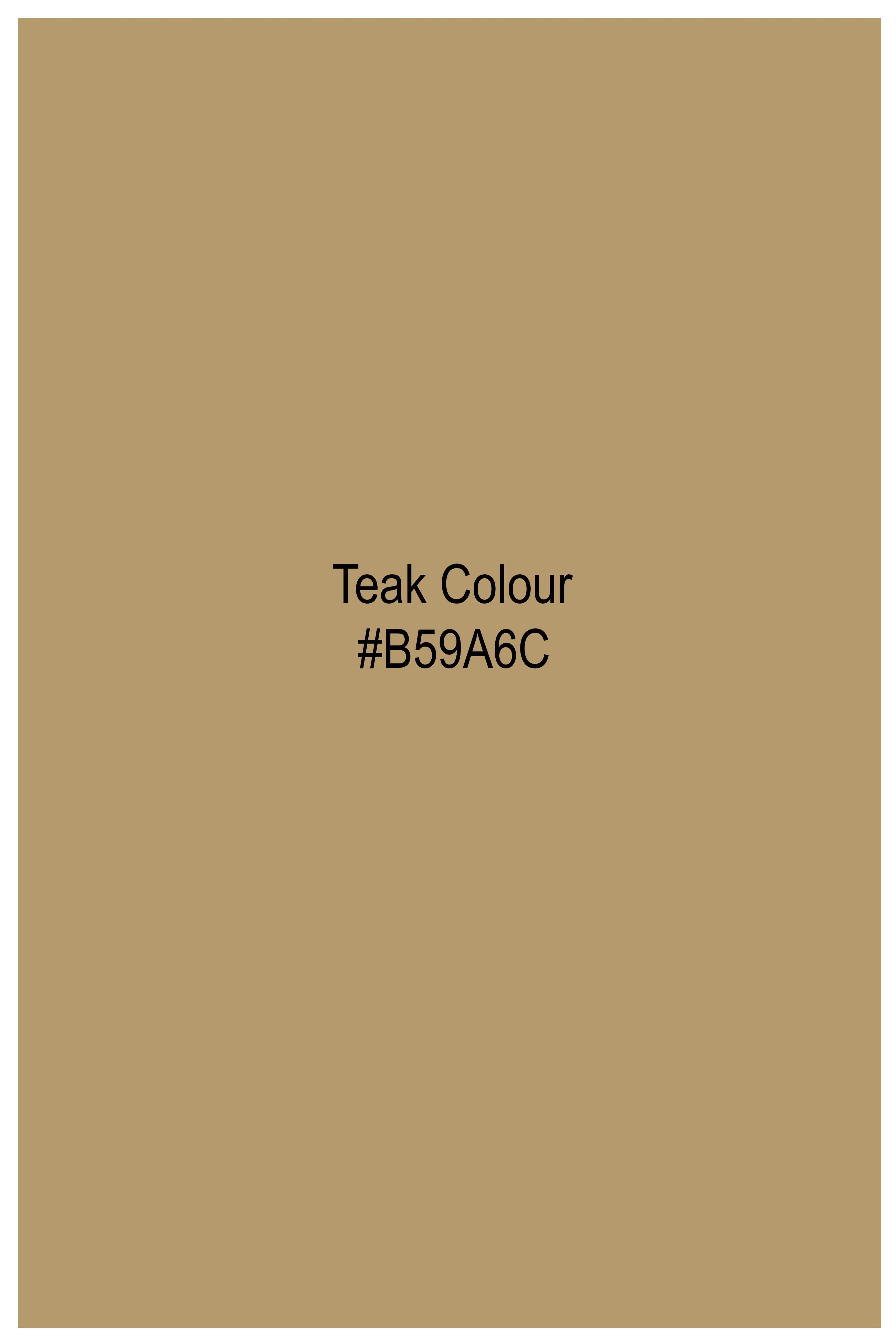 Teak Brown Dhoti F-6307