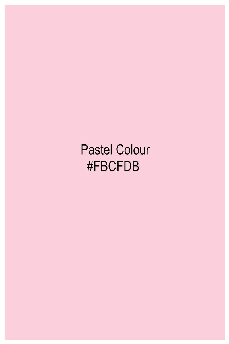 Pastel Pink Subtle Sheen Super Soft Premium Cotton Pathani Set