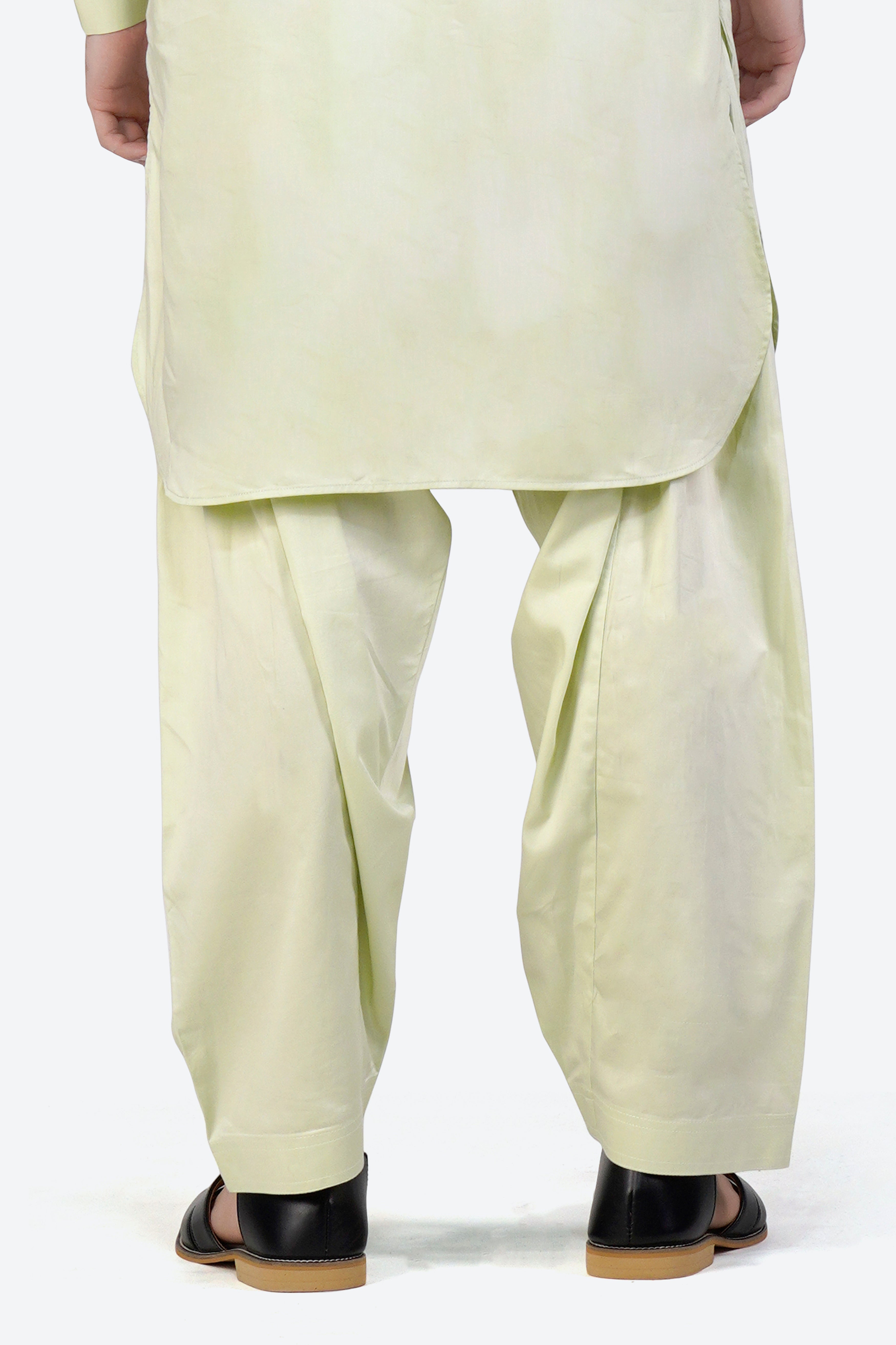 Bone Green Dhoti F-6325