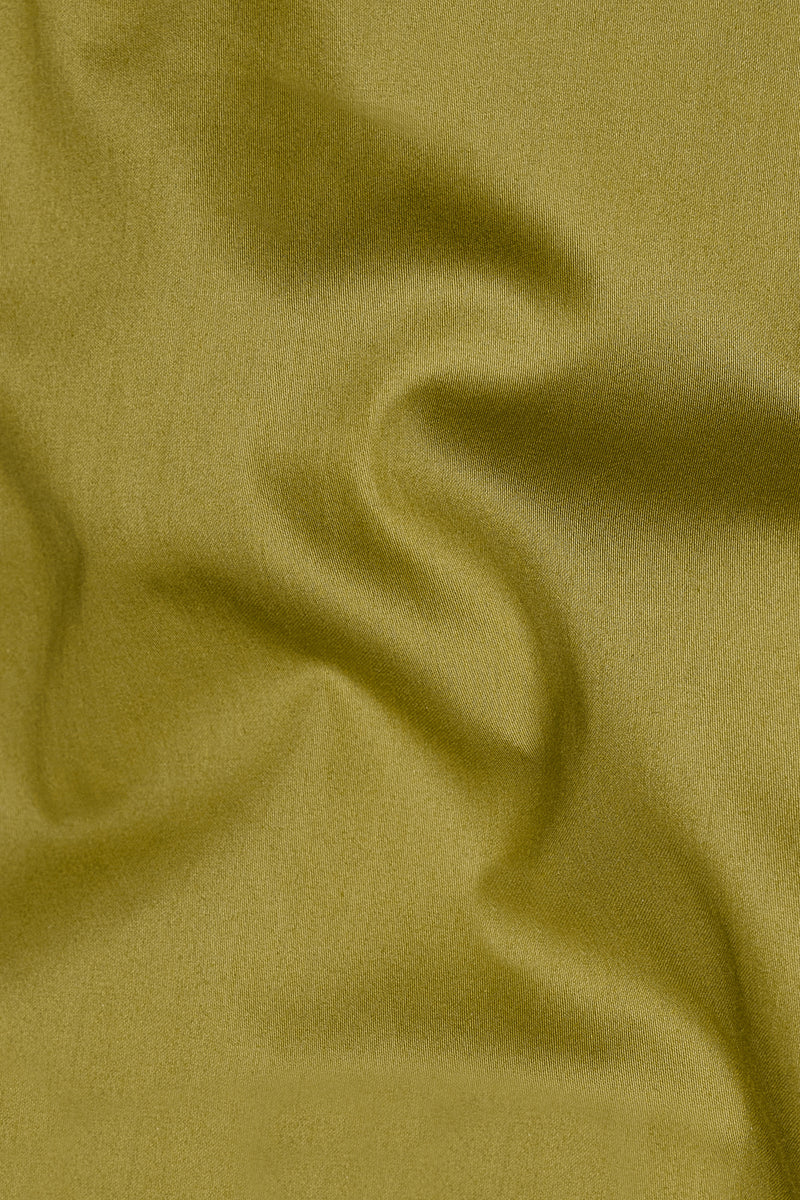 Alpine Green Subtle Sheen Super Soft Premium Cotton Pathani Set