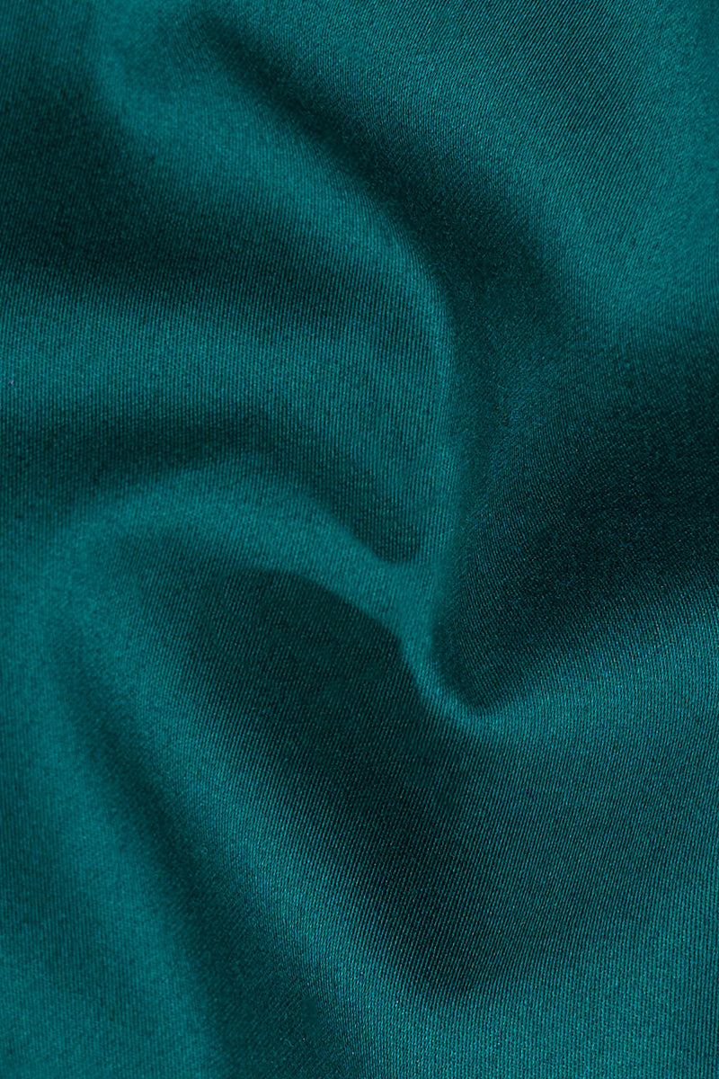 Sherpa Blue Subtle Sheen Super Soft Premium Cotton Pathani Set