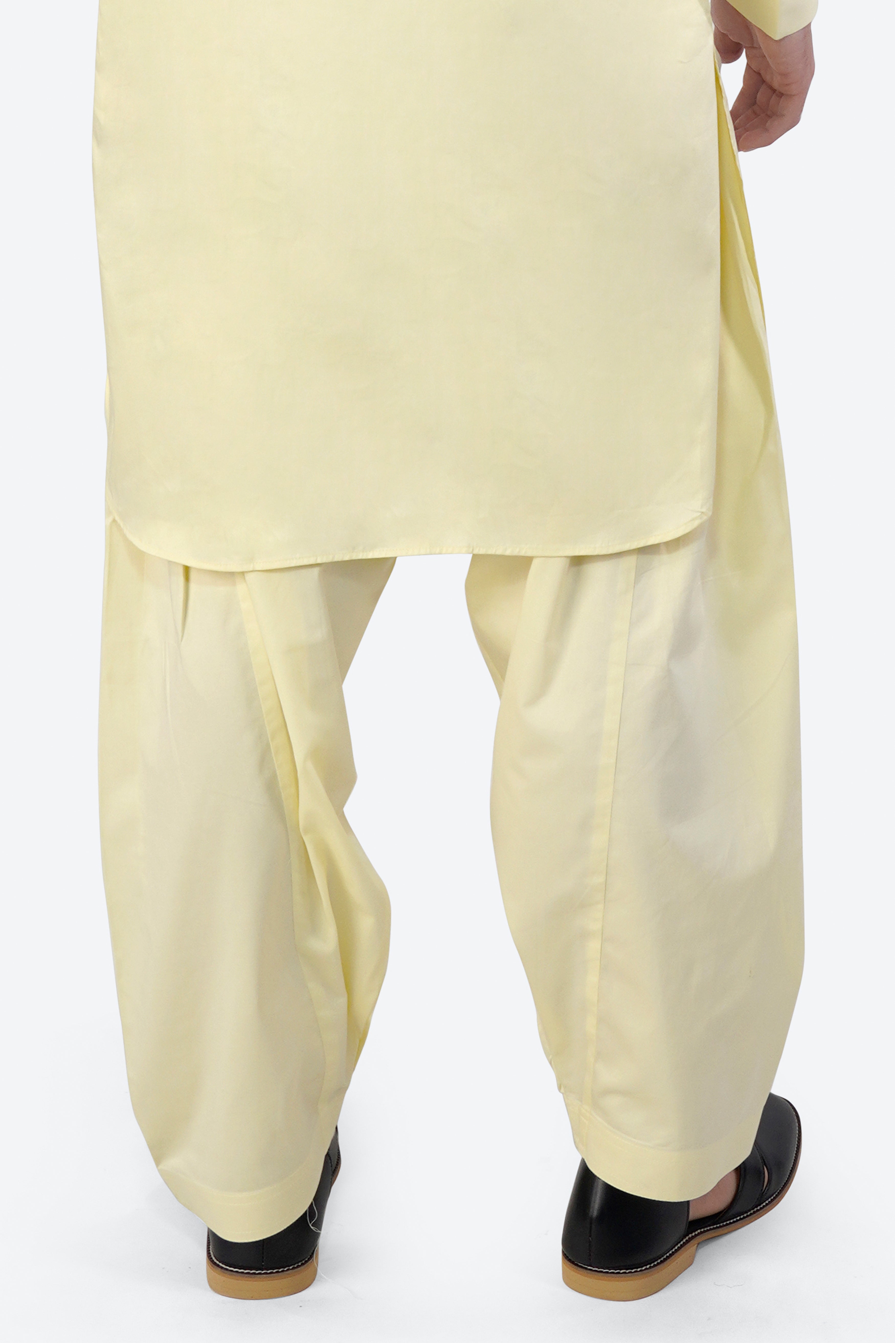 Oasis Yellow Dhoti F-6328