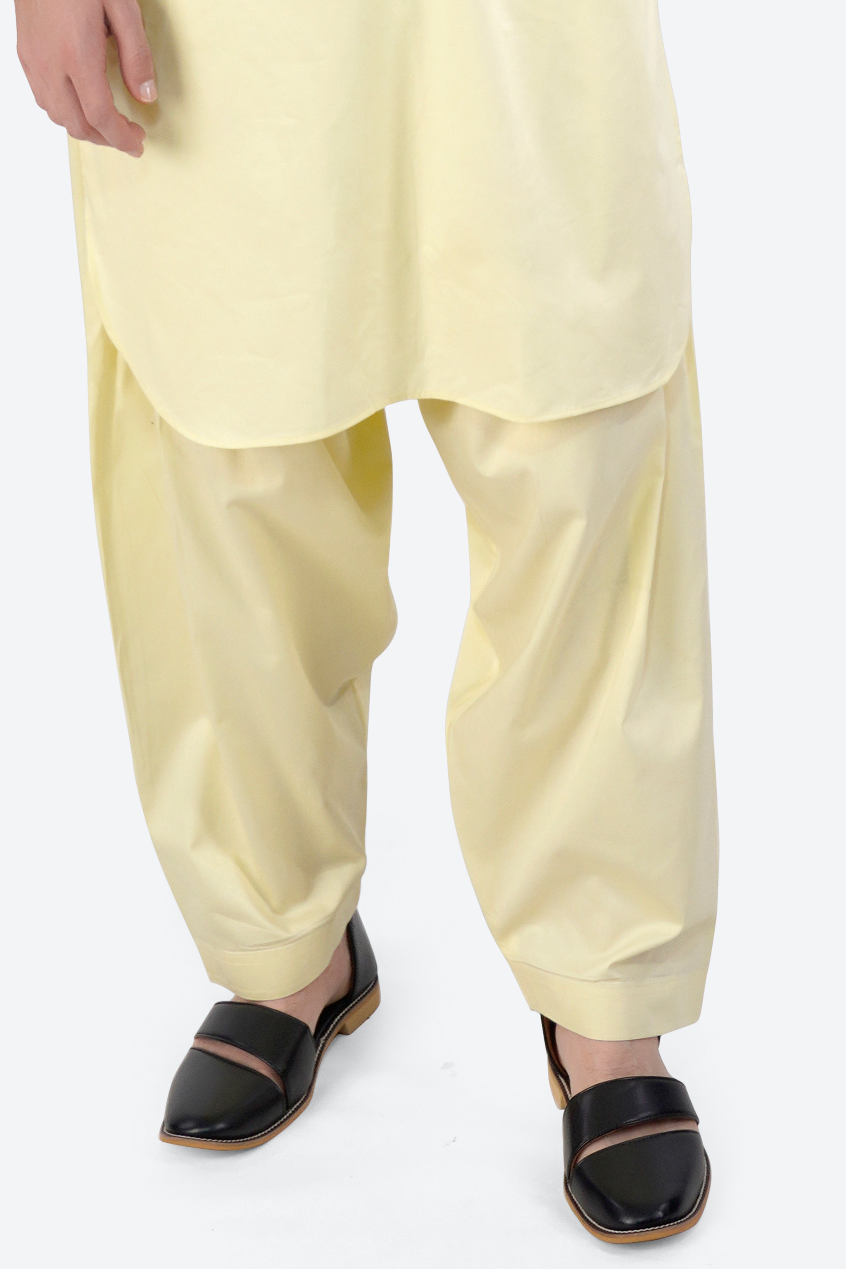 Oasis Yellow Dhoti F-6328