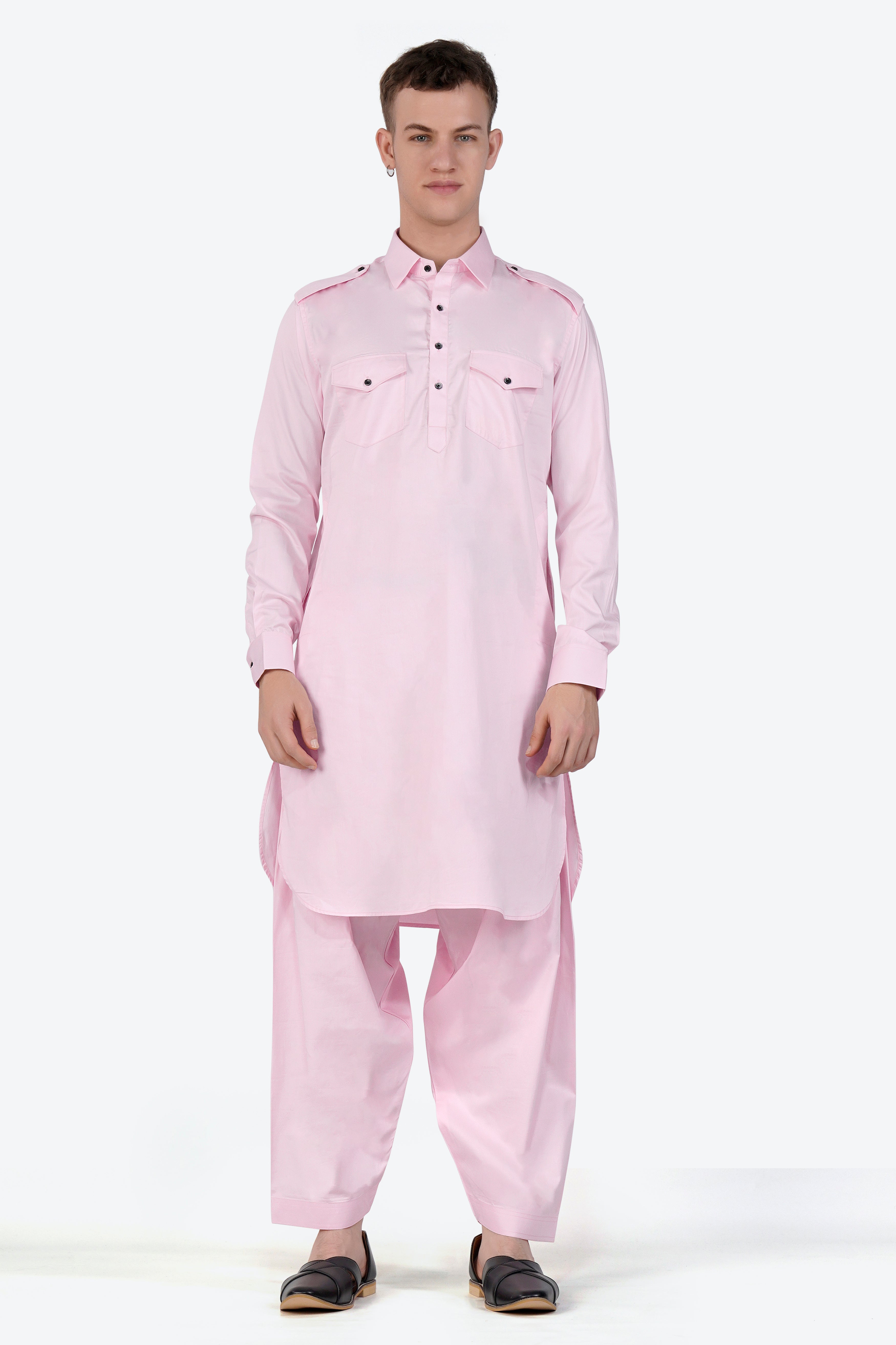 Carousel Pink Dhoti F-6343