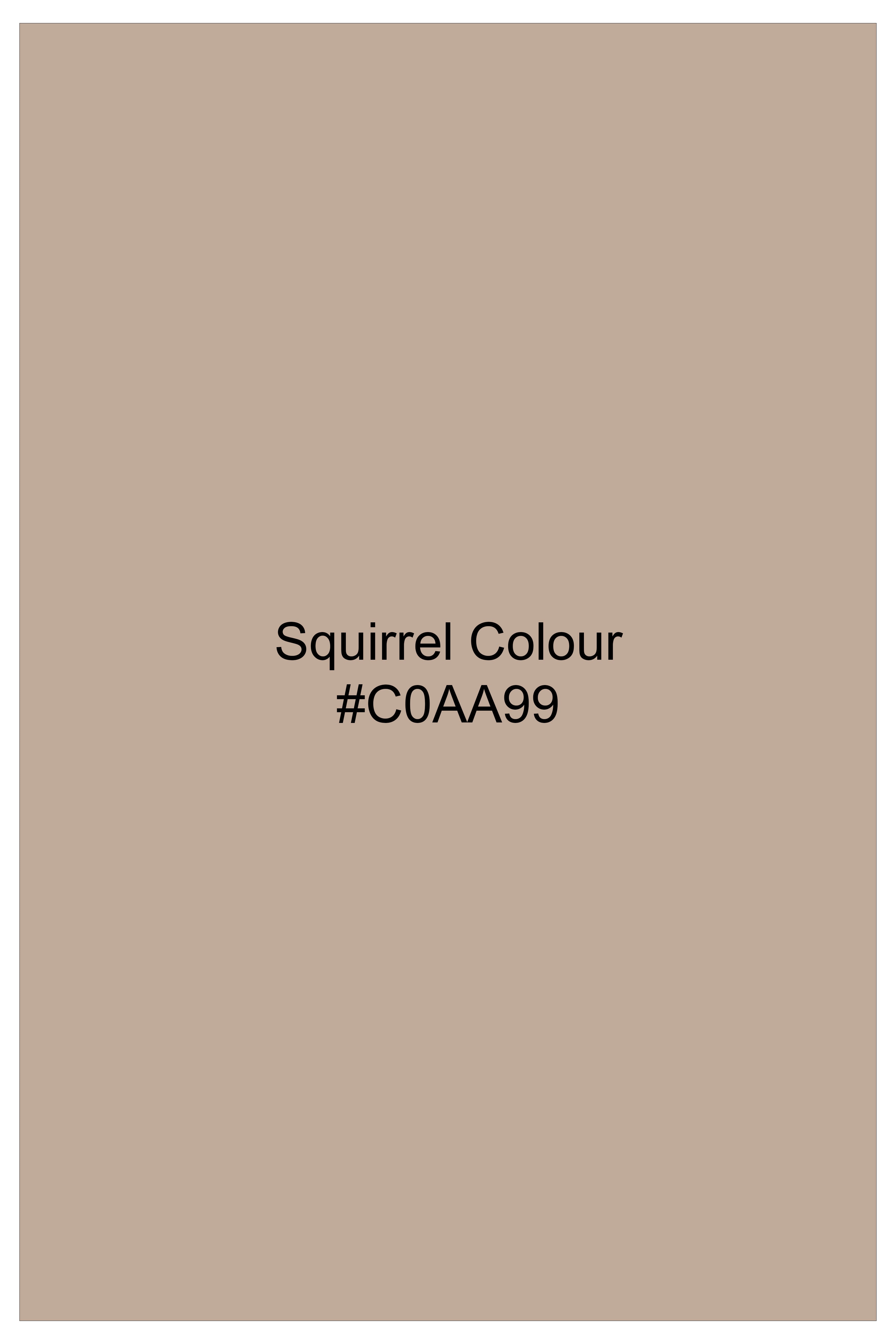 Squirrel Brown Luxurious Linen Shirt