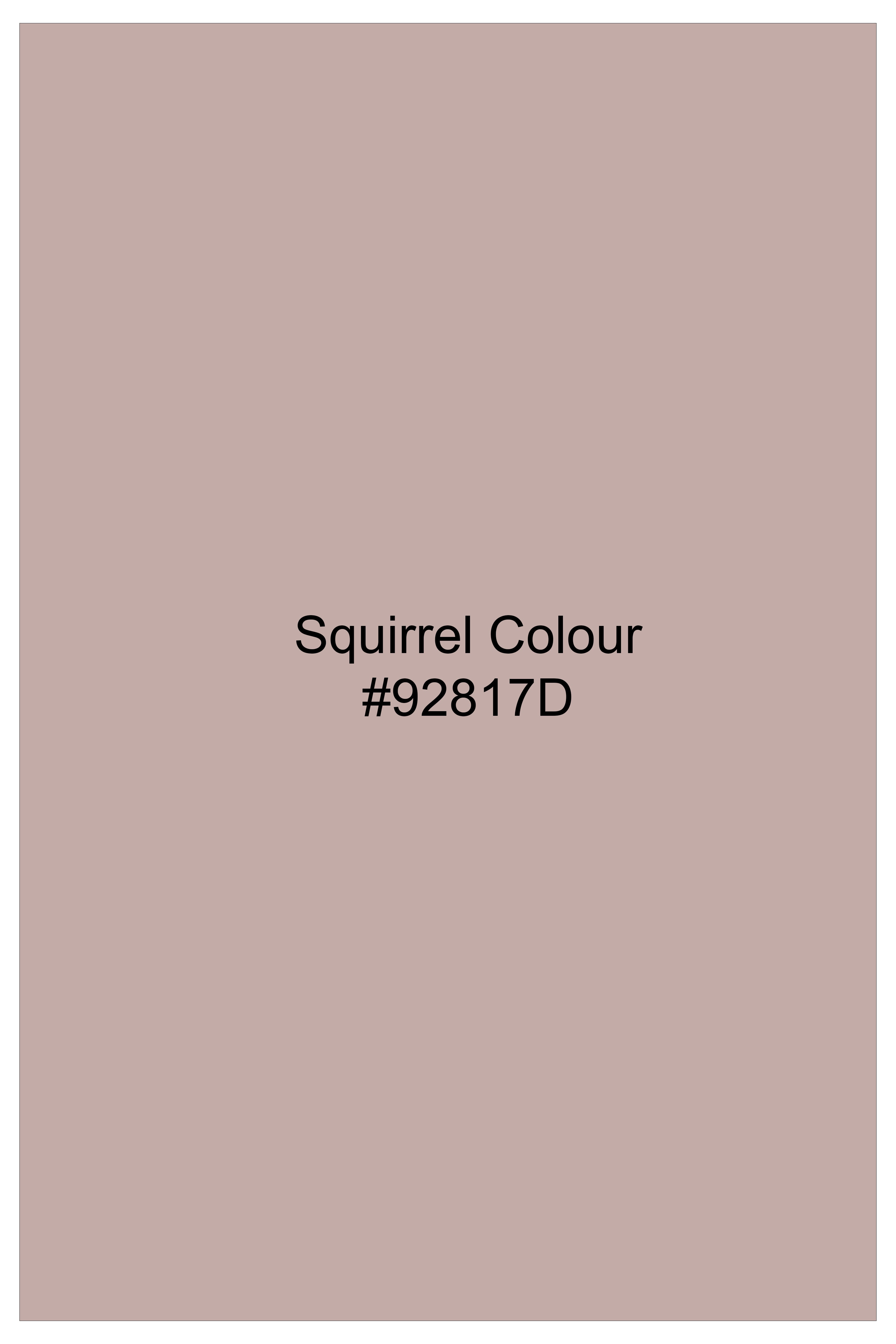 Hazel-Squirrel Cream Jacquard Textured Premium Cotton Boxer