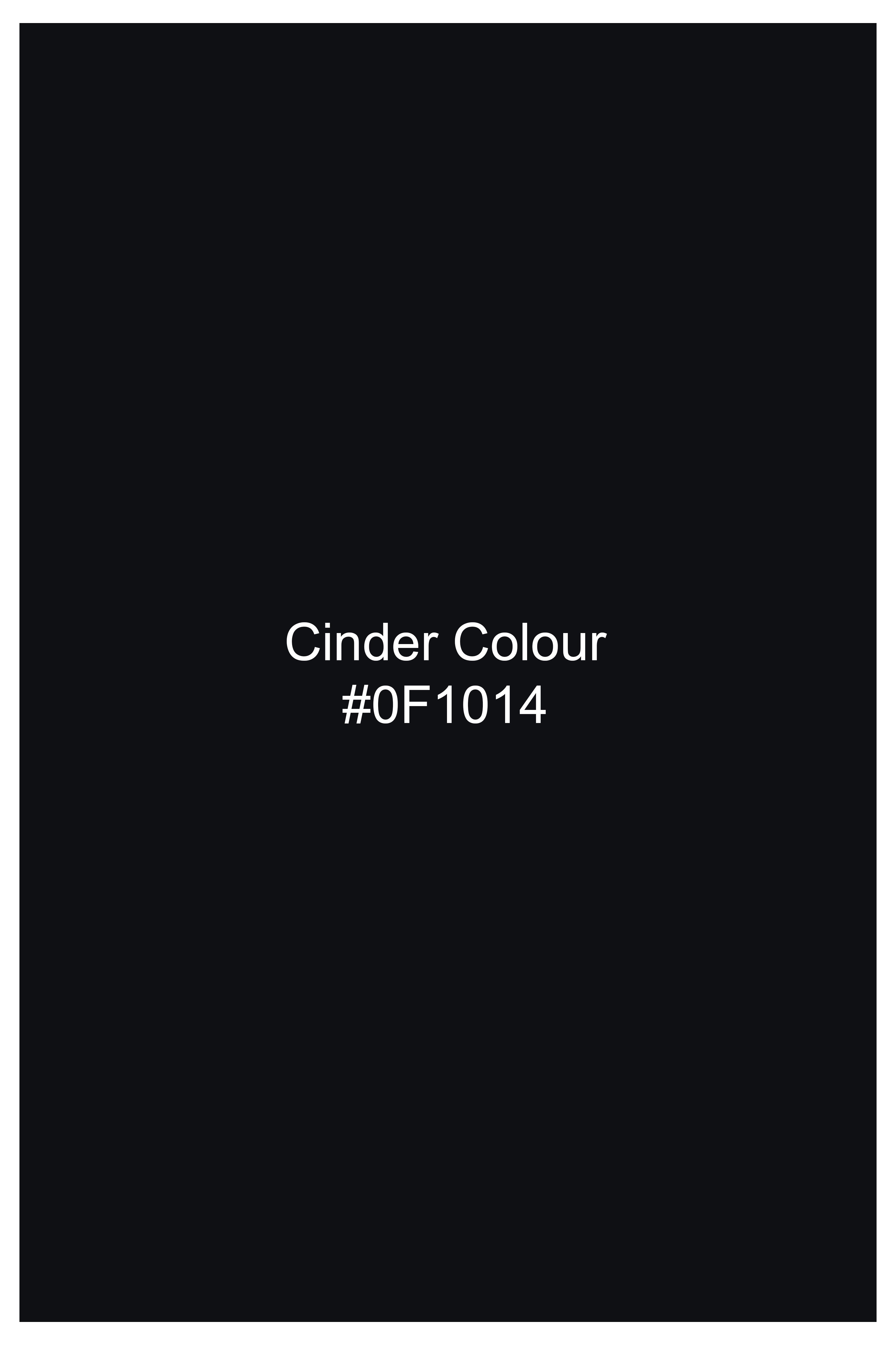 Cinder Black Cloud Wash Premium Cotton Chinos Pant