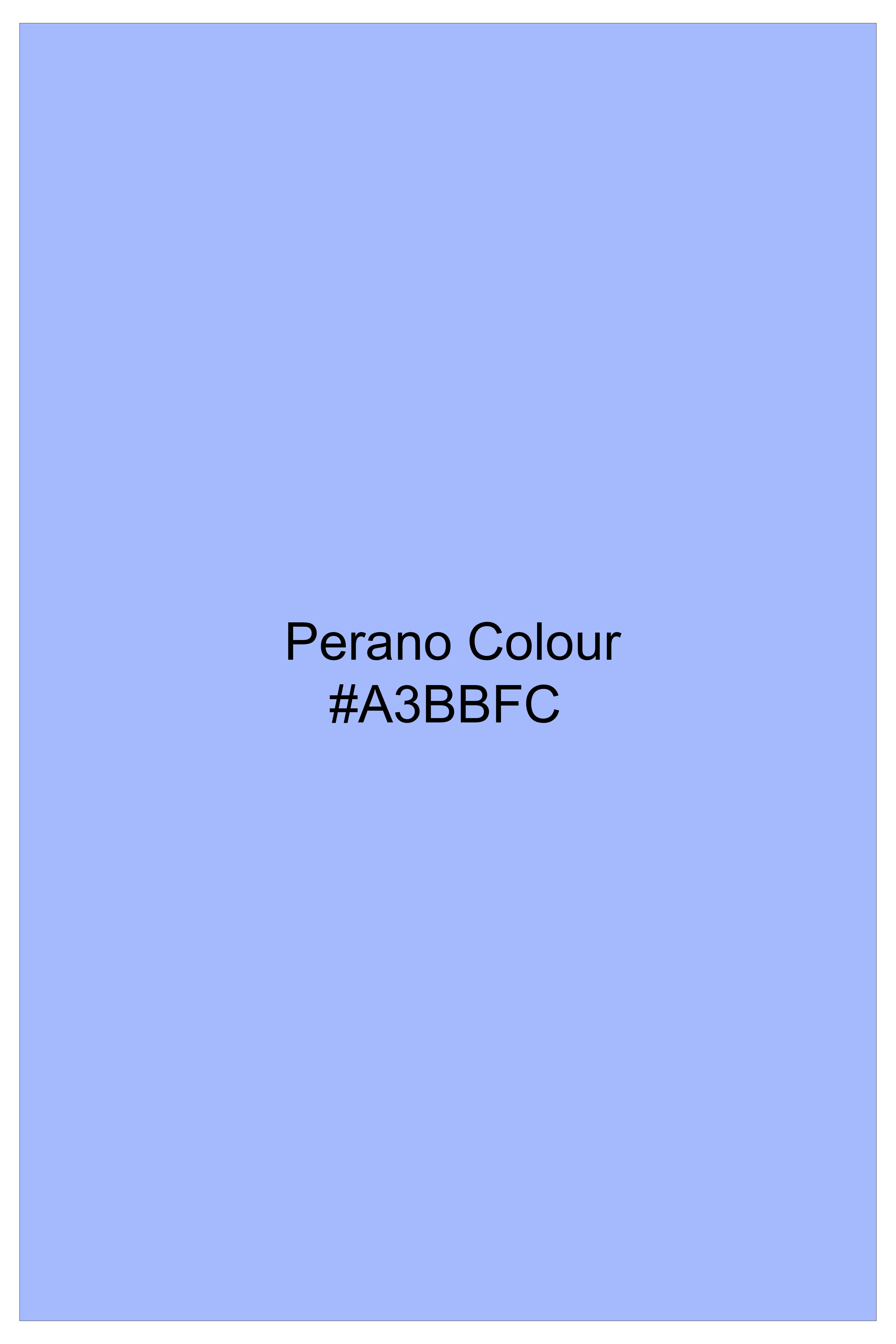 Perano Blue Super Soft Royal Oxford Cotton Lounge Pant