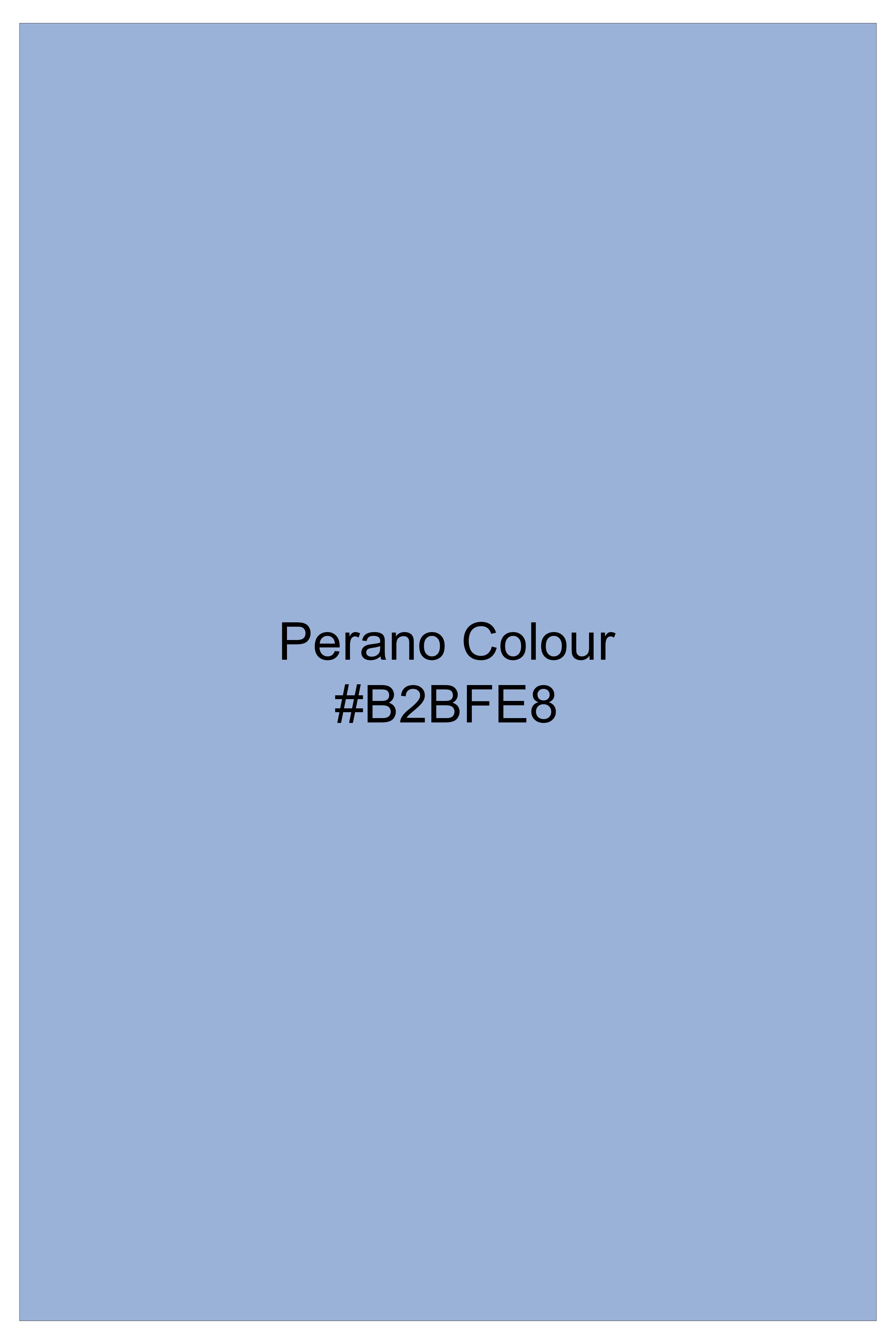 Perano Blue Solid Chambray Premium Giza Cotton Shirt 12831-38, 12831-H-38, 12831-39, 12831-H-39, 12831-40, 12831-H-40, 12831-42, 12831-H-42, 12831-44, 12831-H-44, 12831-46, 12831-H-46, 12831-48, 12831-H-48, 12831-50, 12831-H-50, 12831-52, 12831-H-52