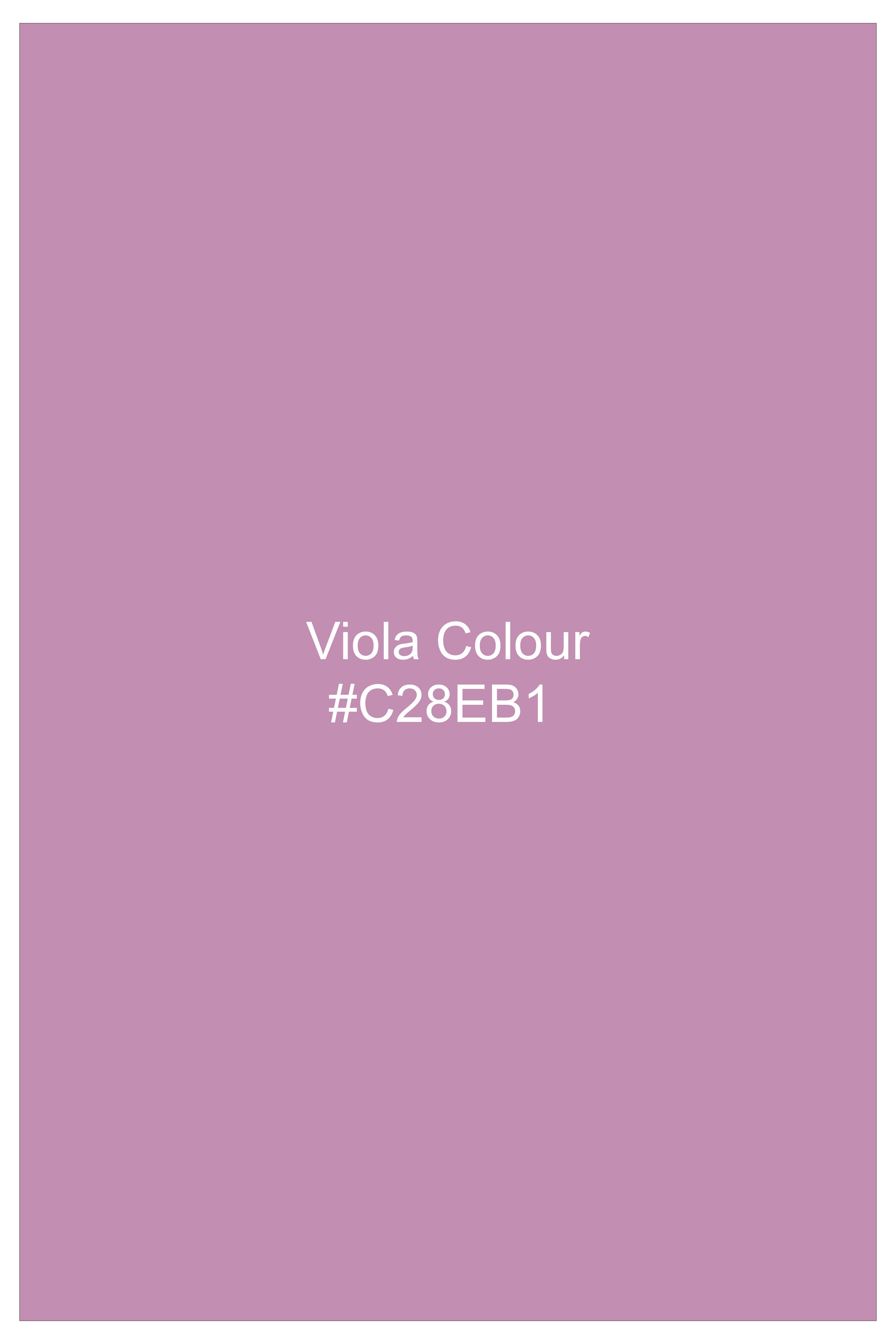 Blushoro-Viola Pink Subtle Sheen Super Soft Premium Cotton Mandarin Dress Shirt