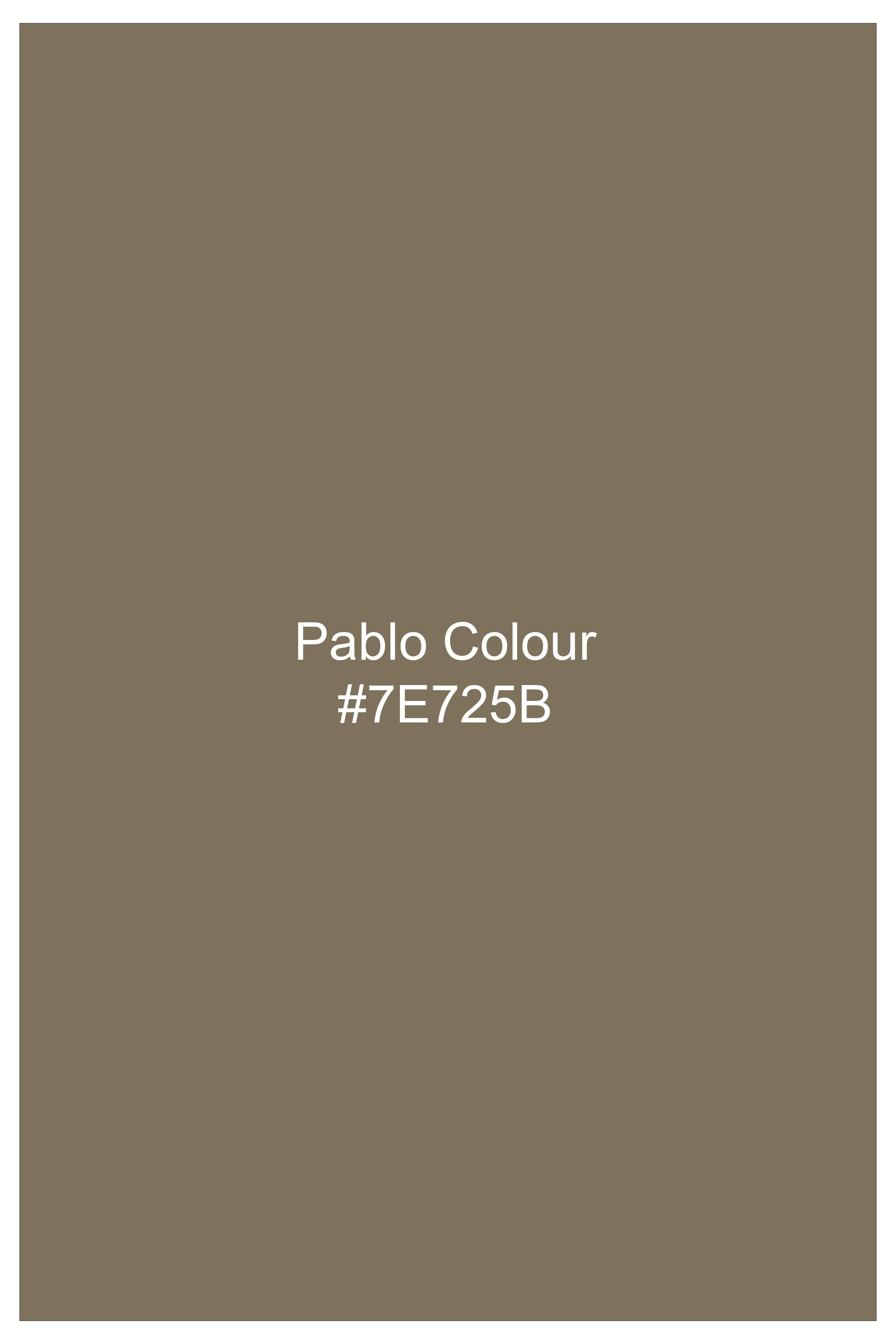 Pablo Brown Premium Cotton Chinos Pant