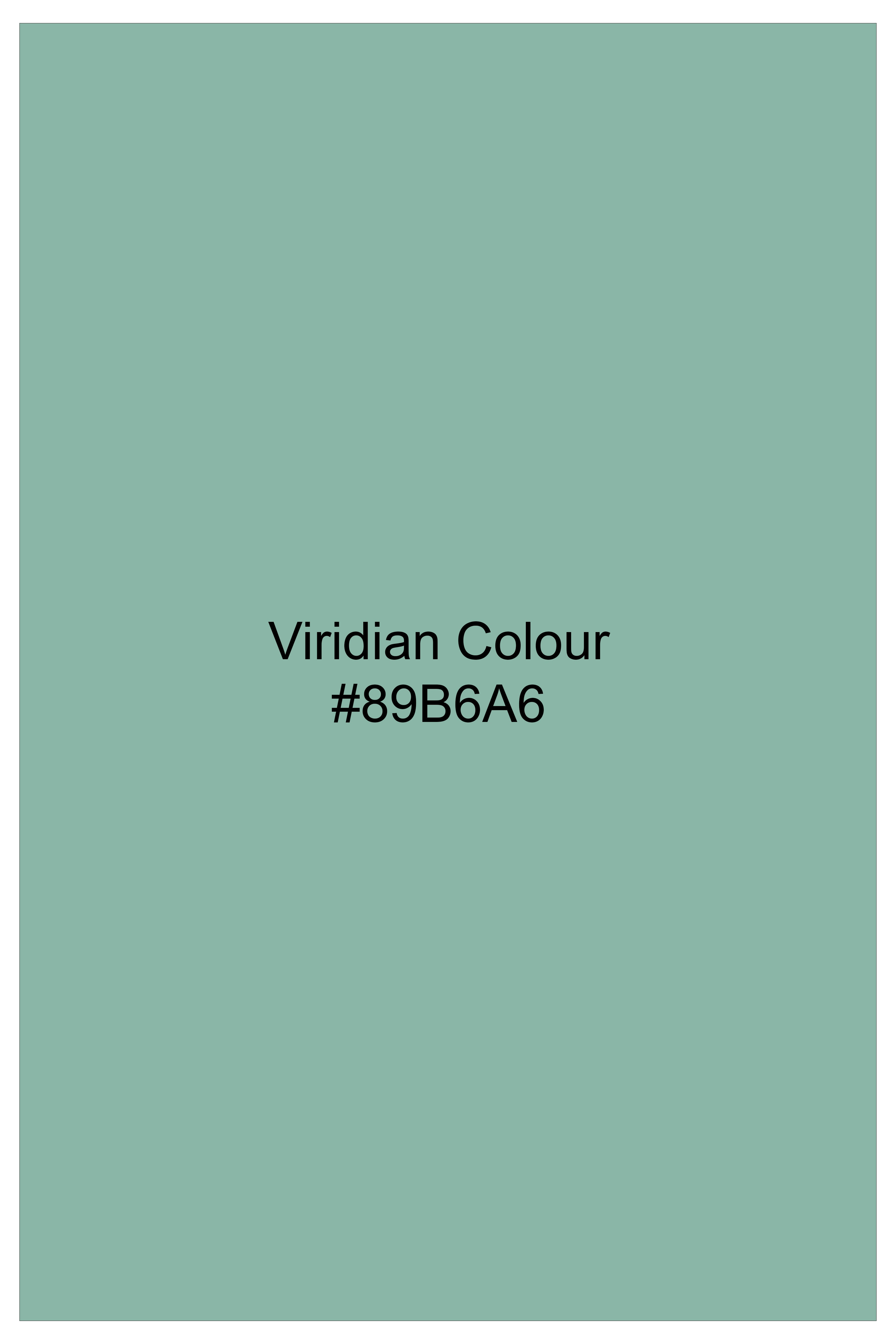 Everleaf-Viridian Green Dobby Textured Premium Giza Cotton Boxer