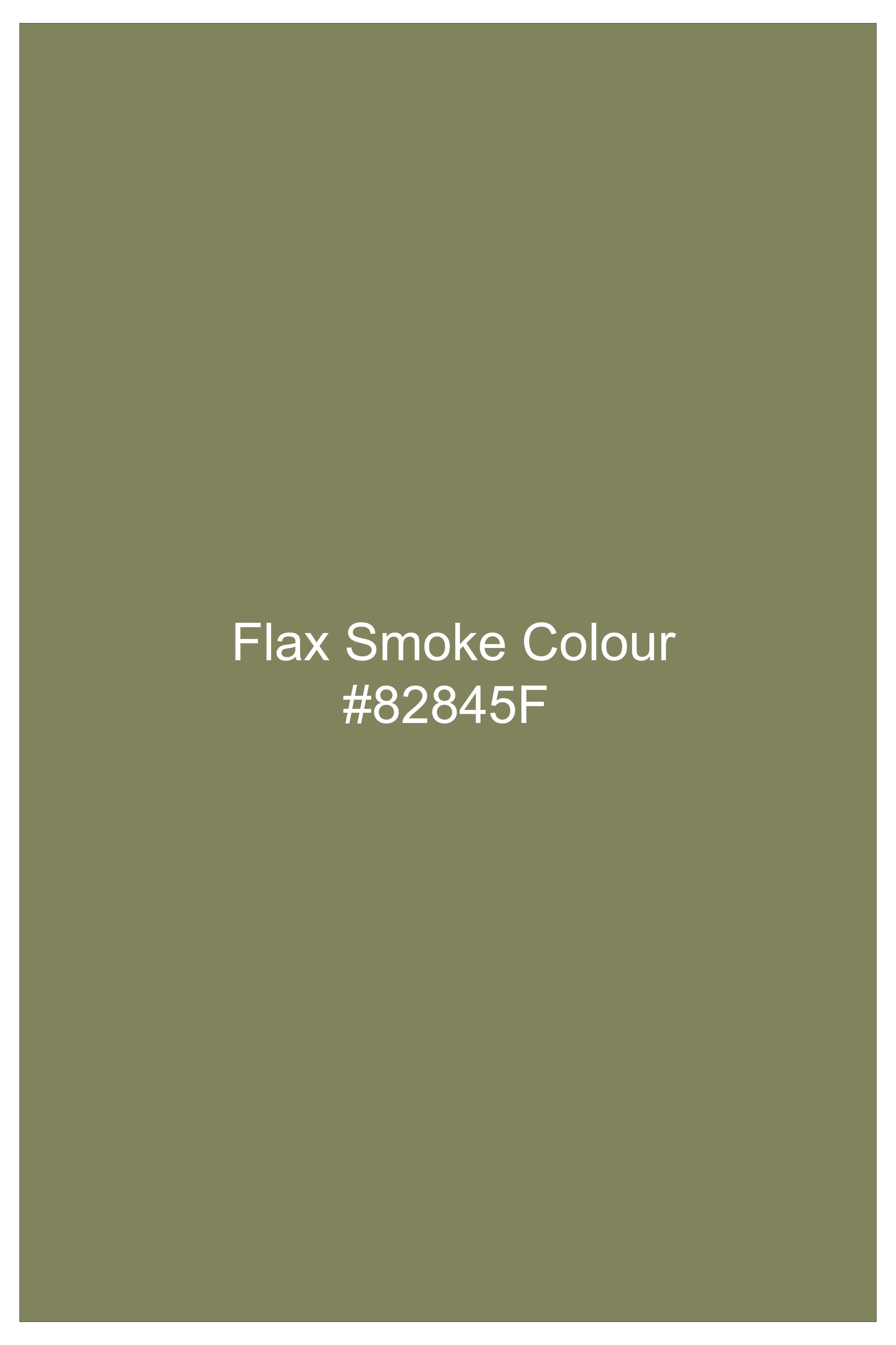Olvoro-Flex Smoke Green Subtle Sheen Super Soft Premium Cotton Dress Shirt