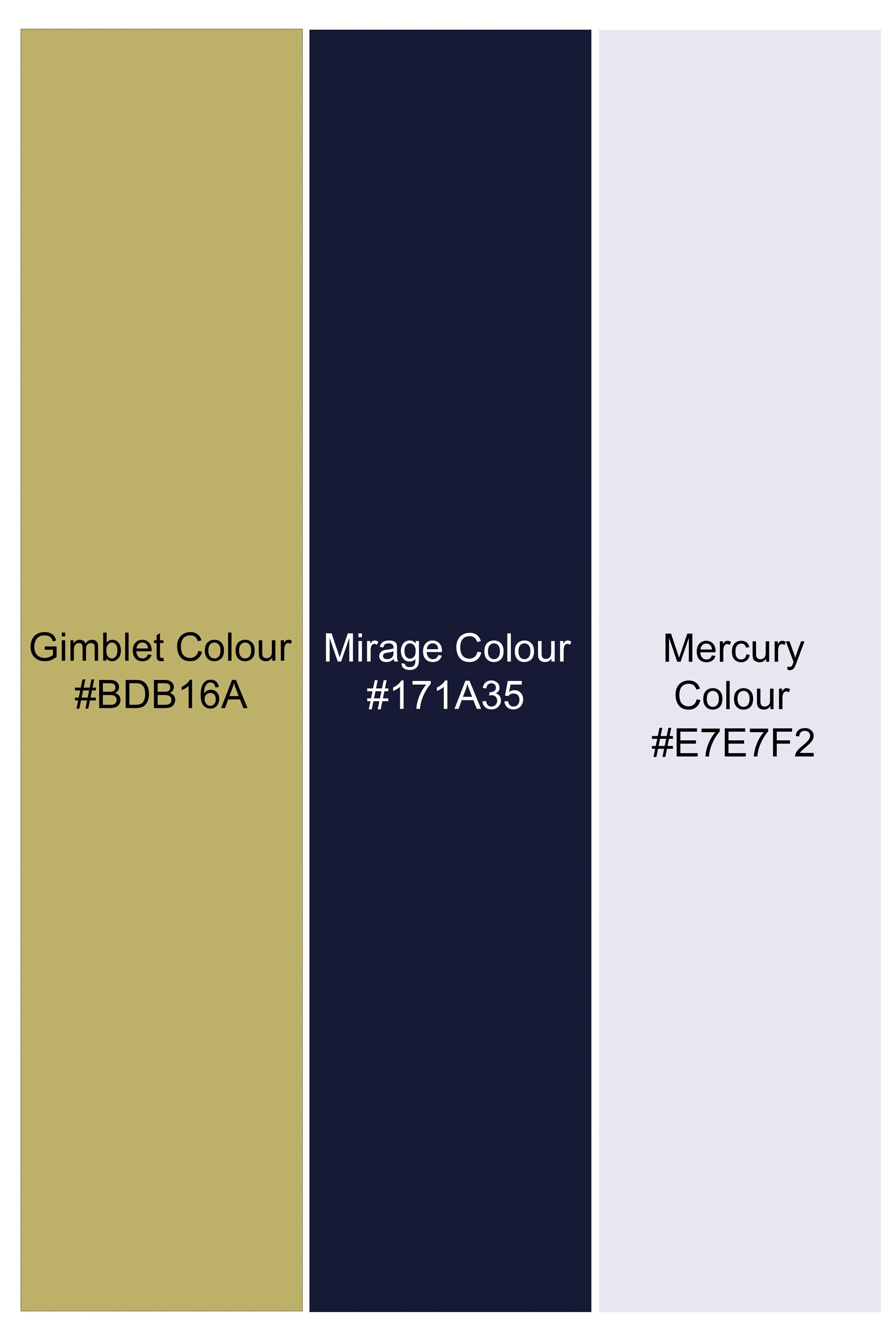 Gimblet Green Mirage Navy Blue Camouflage Textured Corduroy Shirt