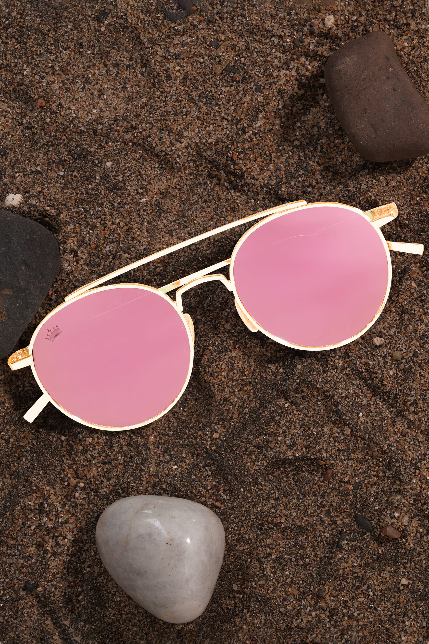 Juicy Couture Mirrored Aviator Sunglasses