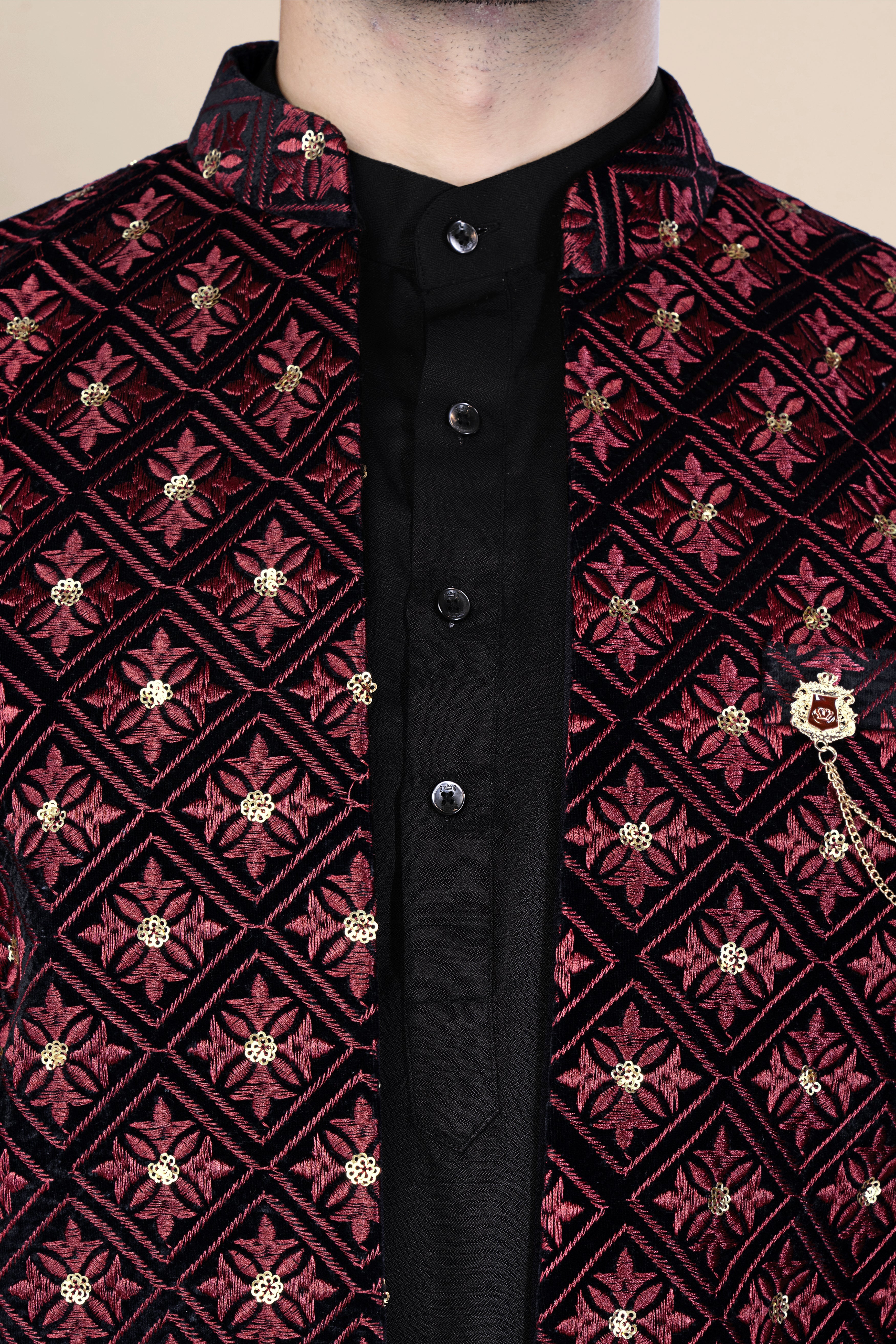 Jade Black Kurta Shirt