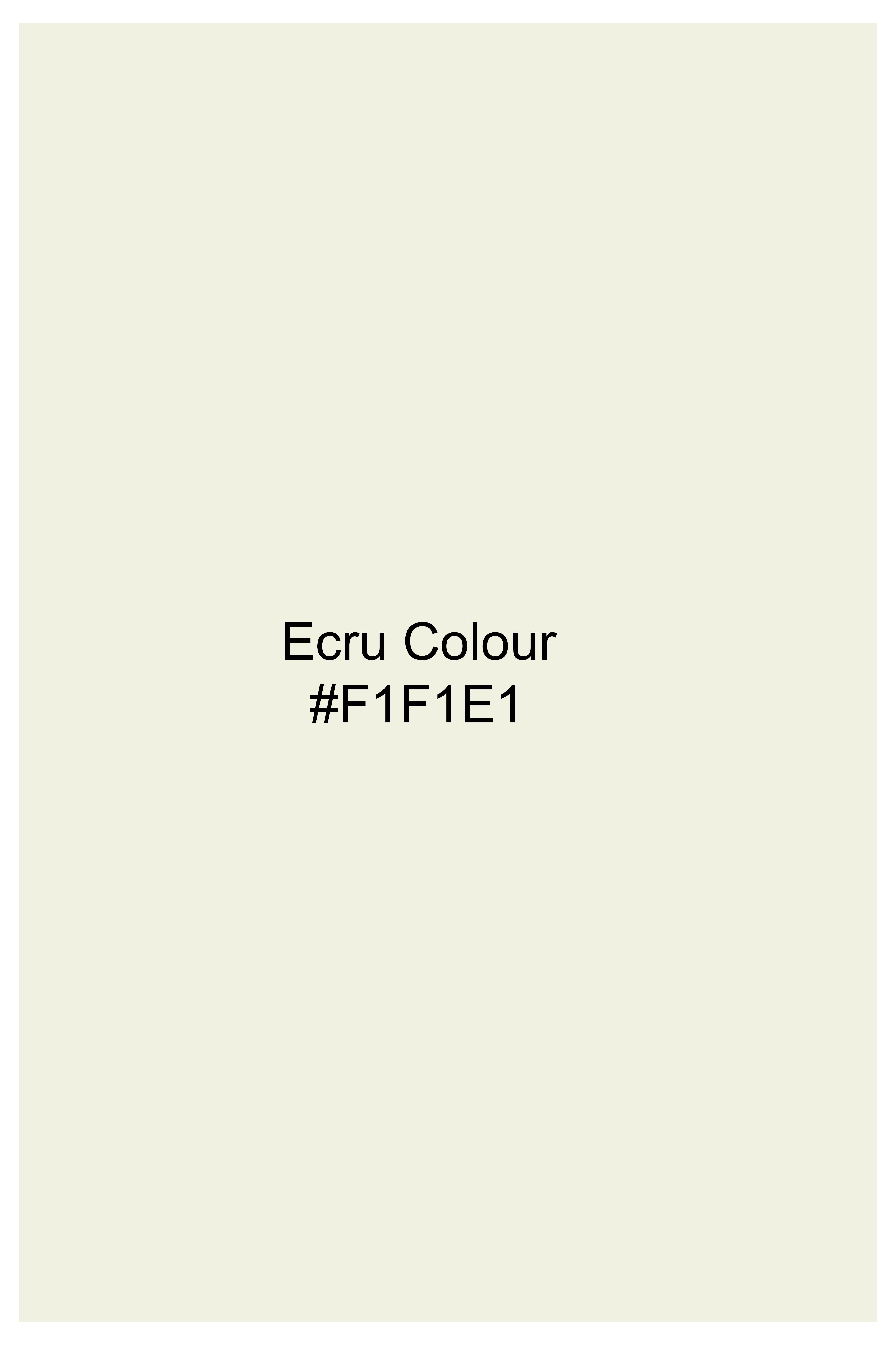 Ecru Cream Subtle Sheen Super Soft Premium Cotton Churi Pant