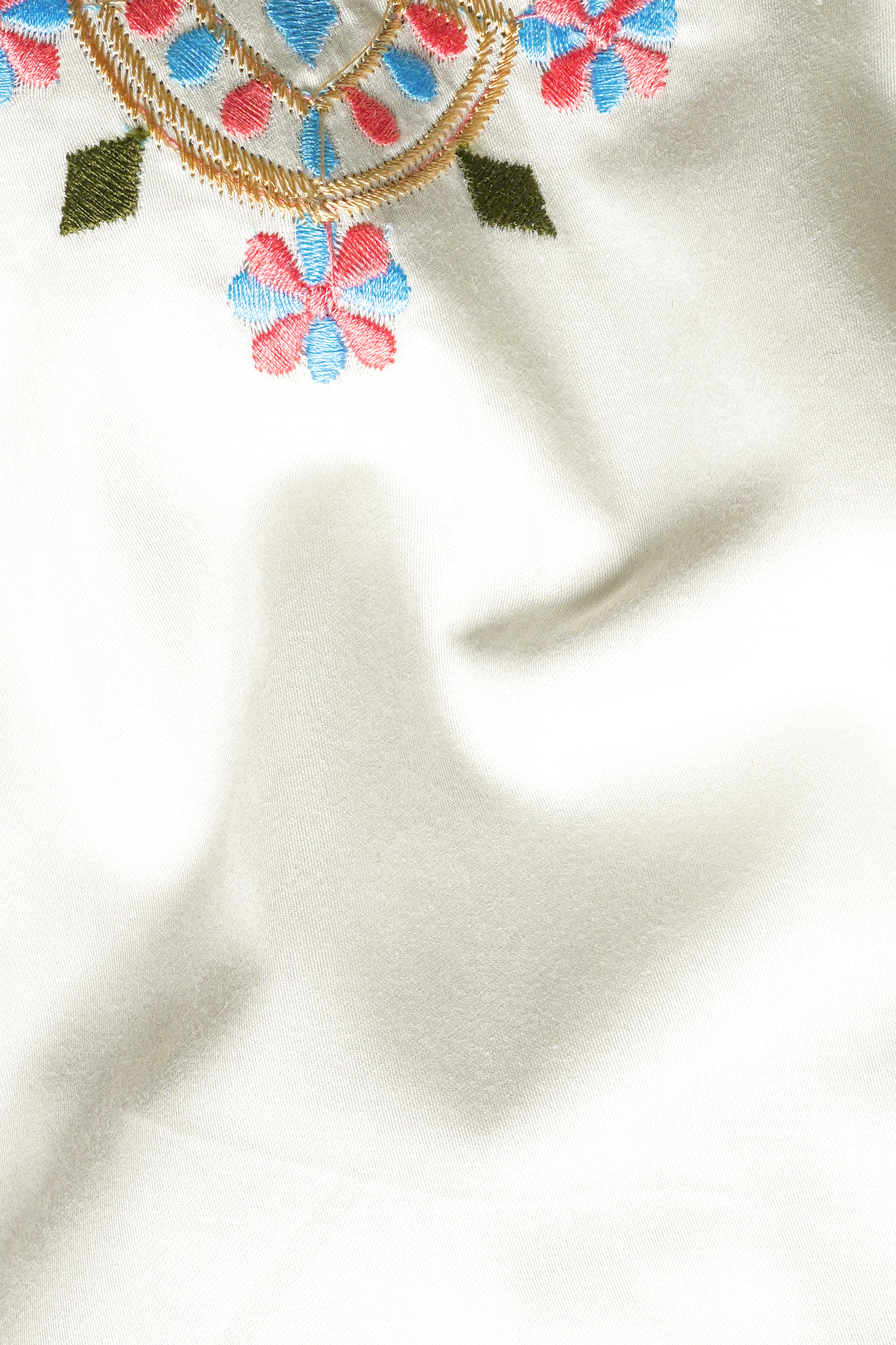 Ecru Cream Subtle Sheen Super Soft Premium Cotton Churi Pant