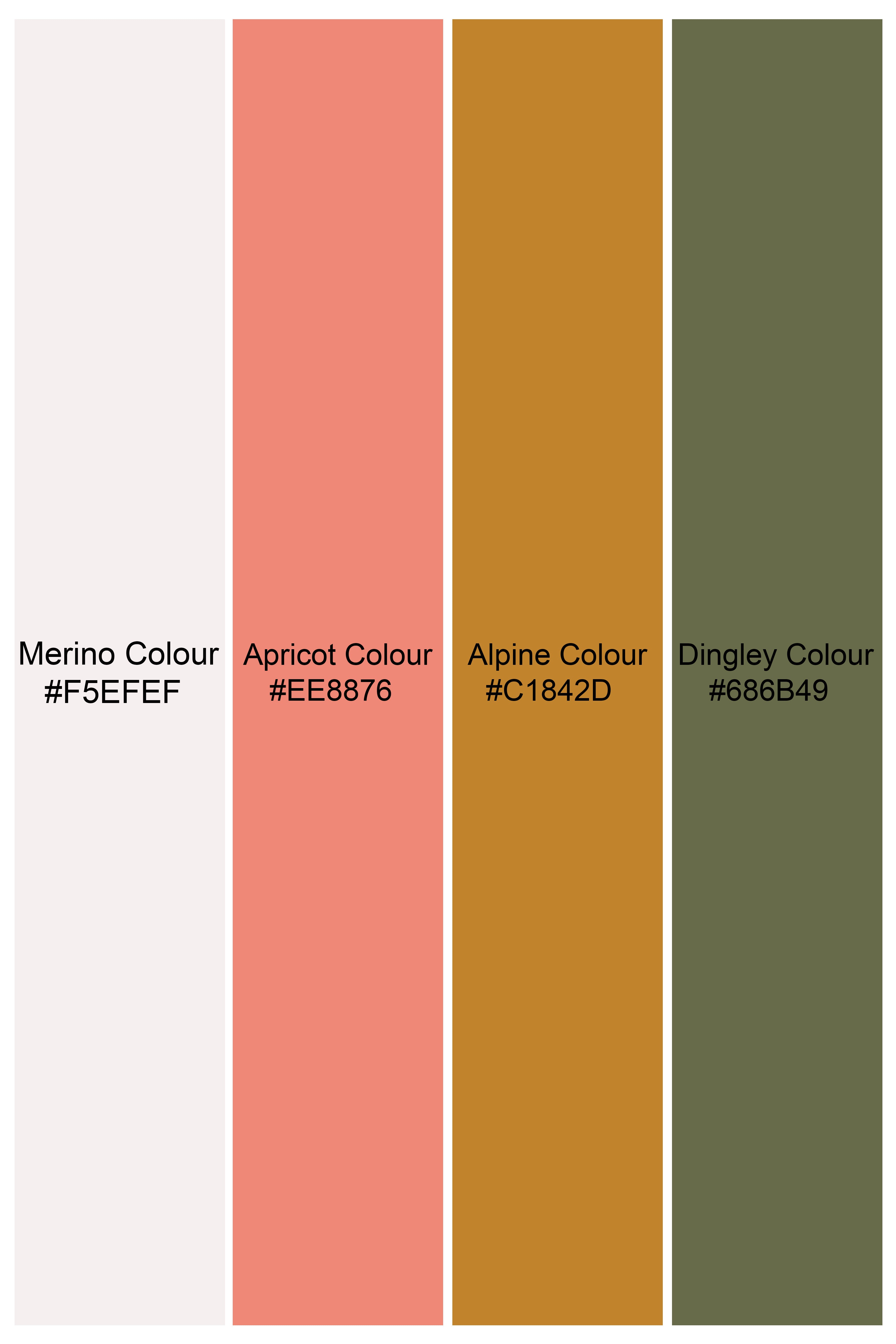 Merino Cream and Apricot Peach Multicolour Thread and Sequin Embroidered Indo-Western Sherwani