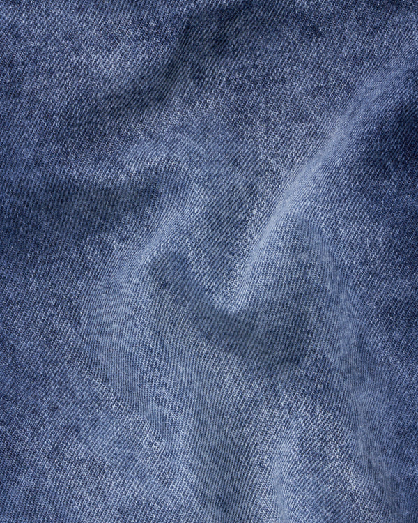 Rhino and Glacier Blue Stone Wash Denim Shorts SR218-28, SR218-30, SR218-32, SR218-34, SR218-36, SR218-38, SR218-40, SR218-42, SR218-44