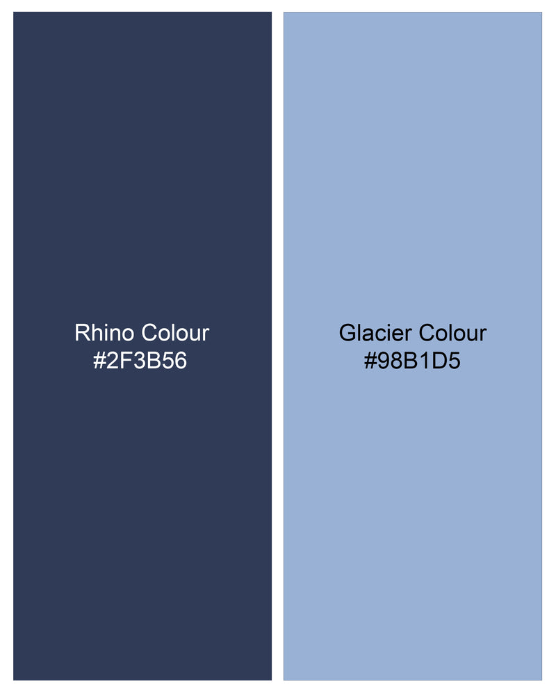 Rhino and Glacier Blue Stone Wash Denim Shorts SR218-28, SR218-30, SR218-32, SR218-34, SR218-36, SR218-38, SR218-40, SR218-42, SR218-44