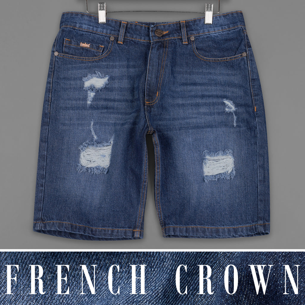 Trendsetting acid wash shorts For Leisure And Fashion 