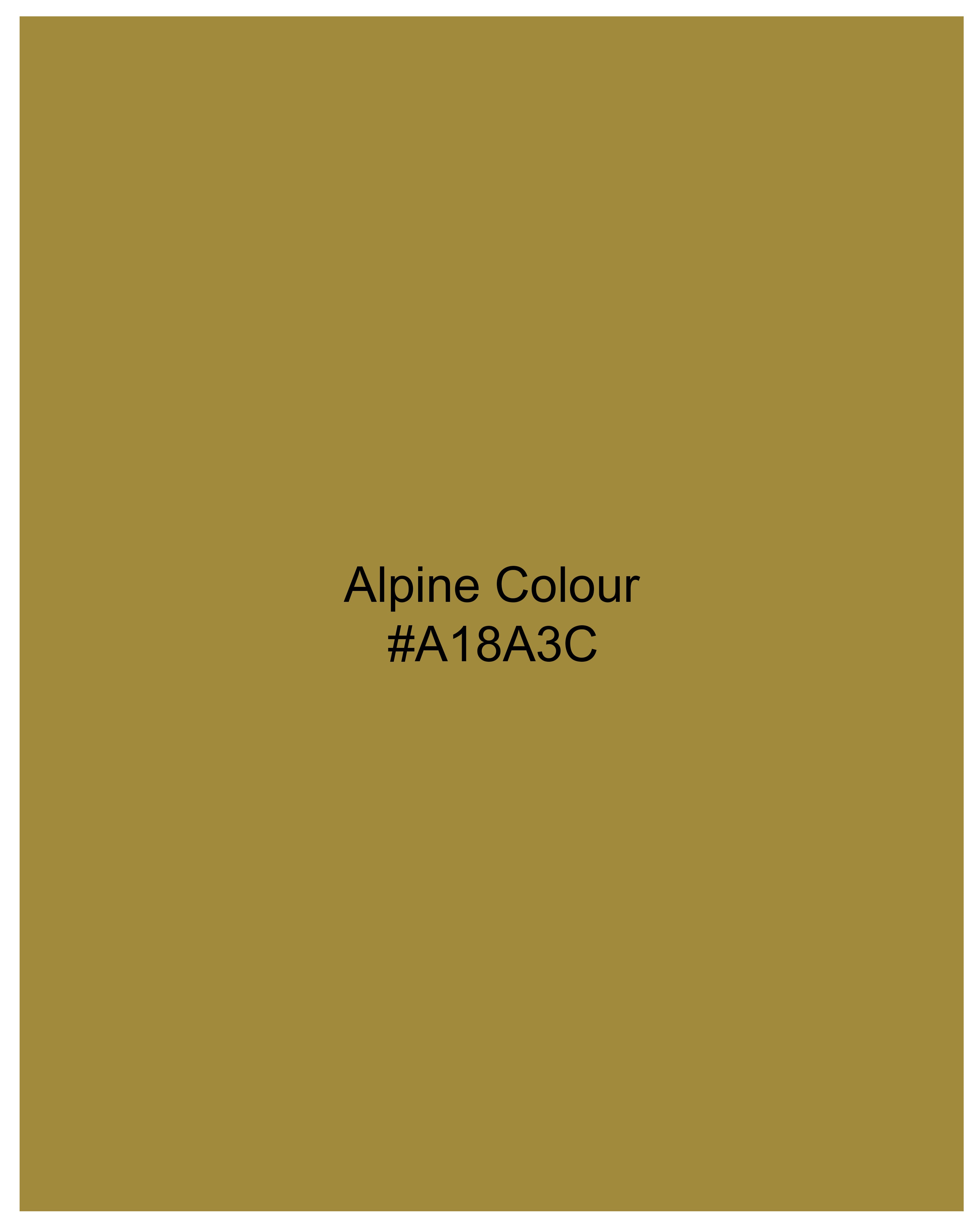 Alpine Brown Twill Premium Cotton Short SR231-28, SR231-30, SR231-32, SR231-34, SR231-36, SR231-38, SR231-40, SR231-42, SR231-44