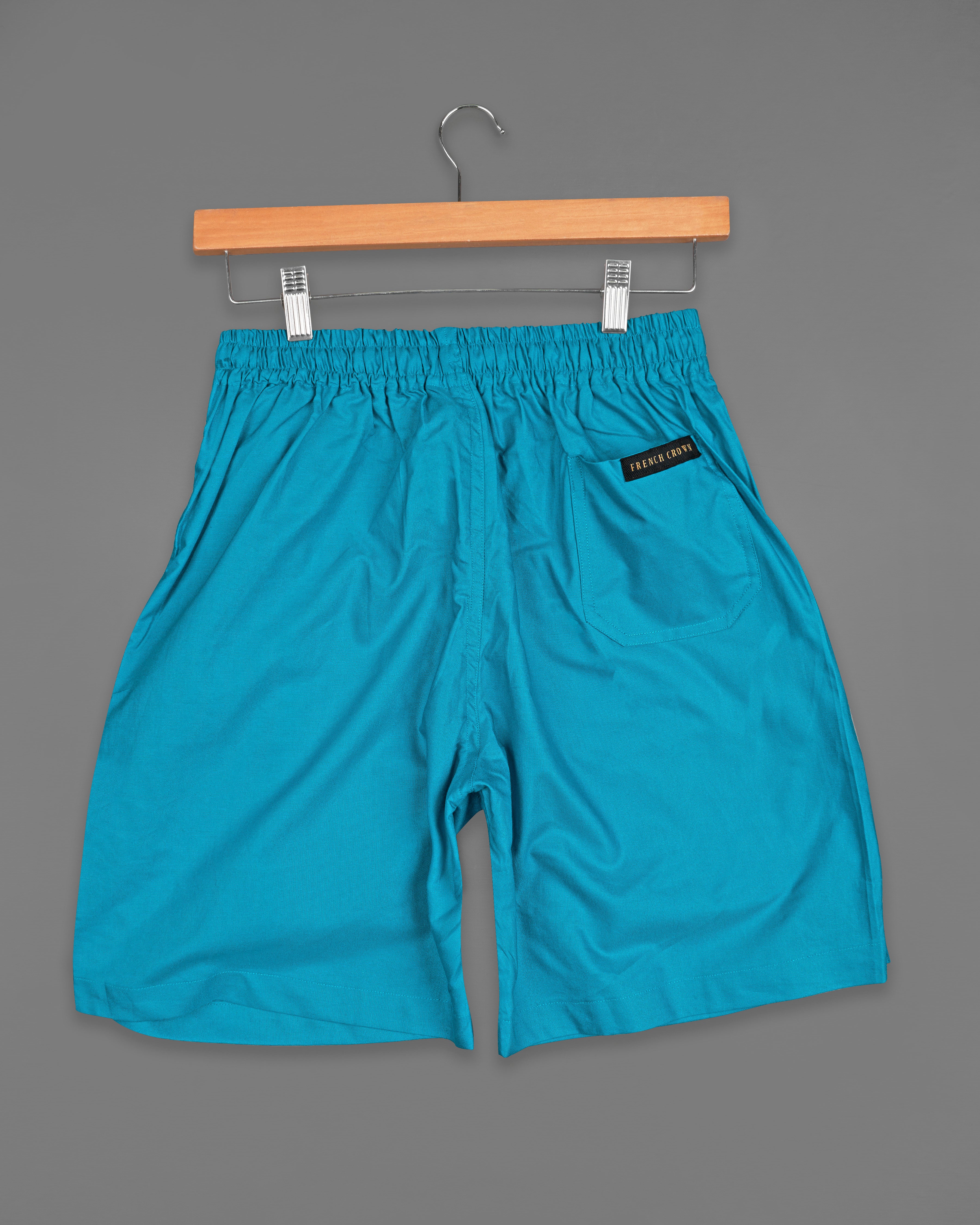 Cerulean Blue Royal Oxford Shorts SR242-28, SR242-30, SR242-32, SR242-34, SR242-36, SR242-38, SR242-40, SR242-42, SR242-44