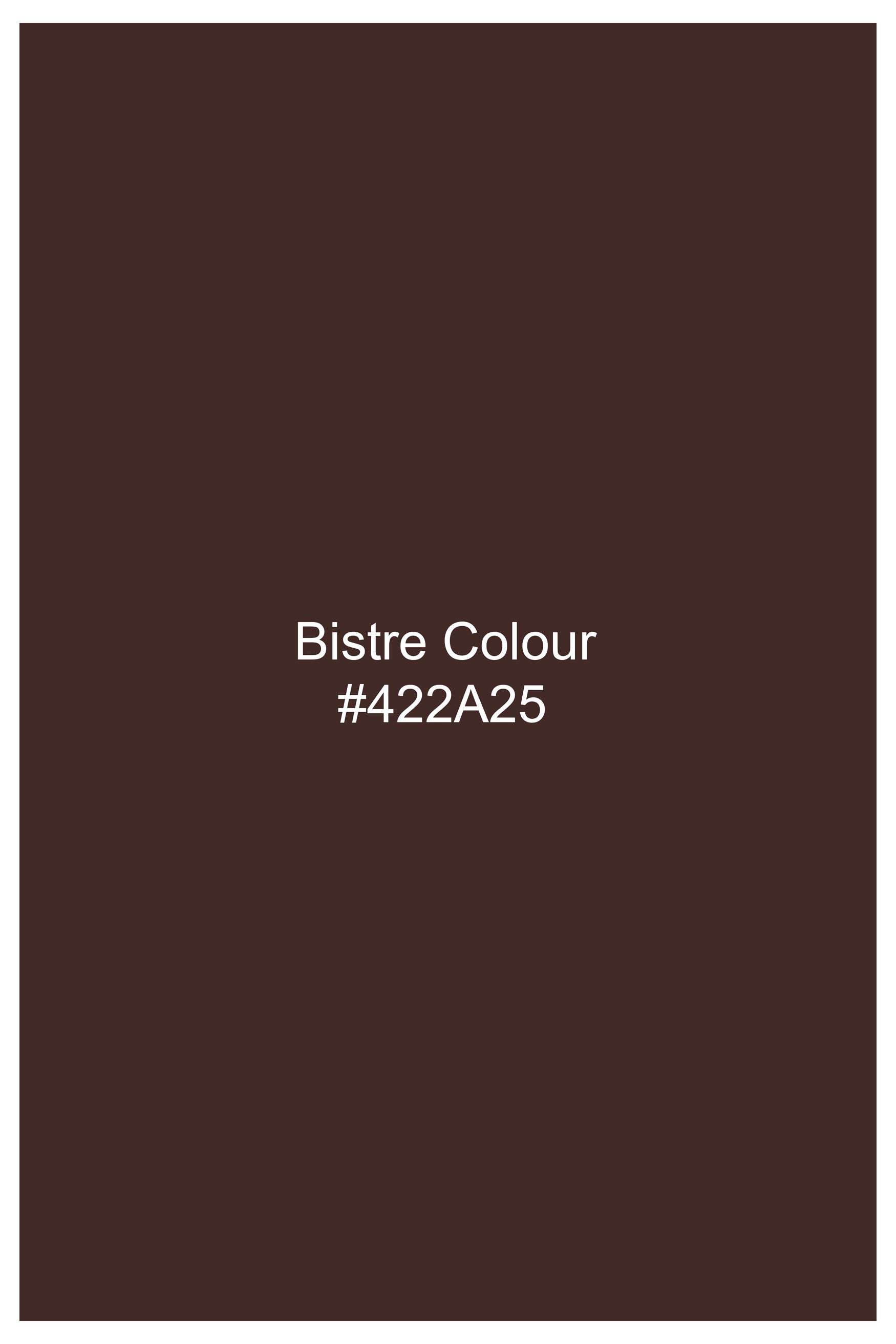 Bistre Brown Subtle Sheen Super Soft Premium Cotton Shorts