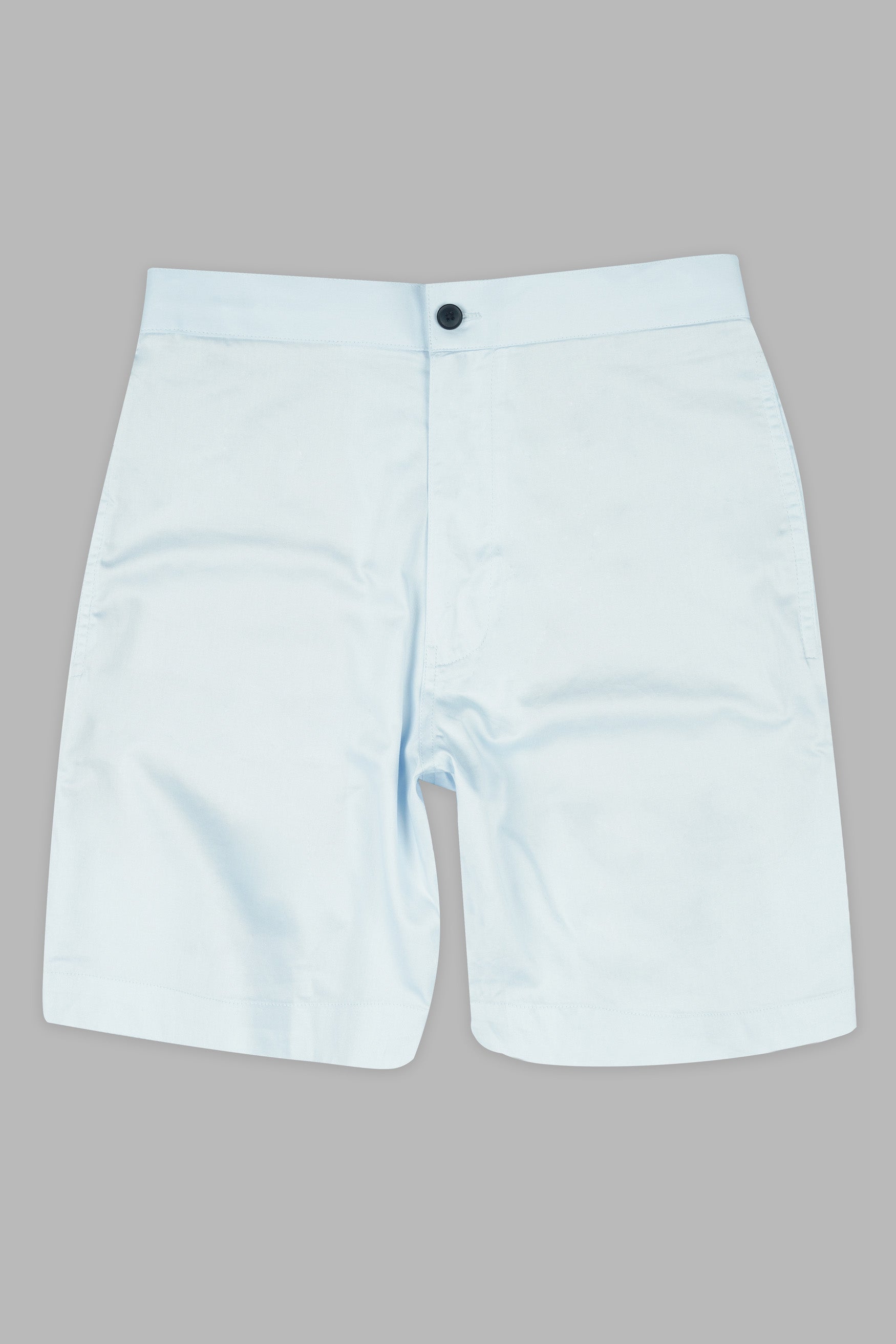 Hawkes Blue Subtle Sheen Super Soft Premium Cotton Shorts