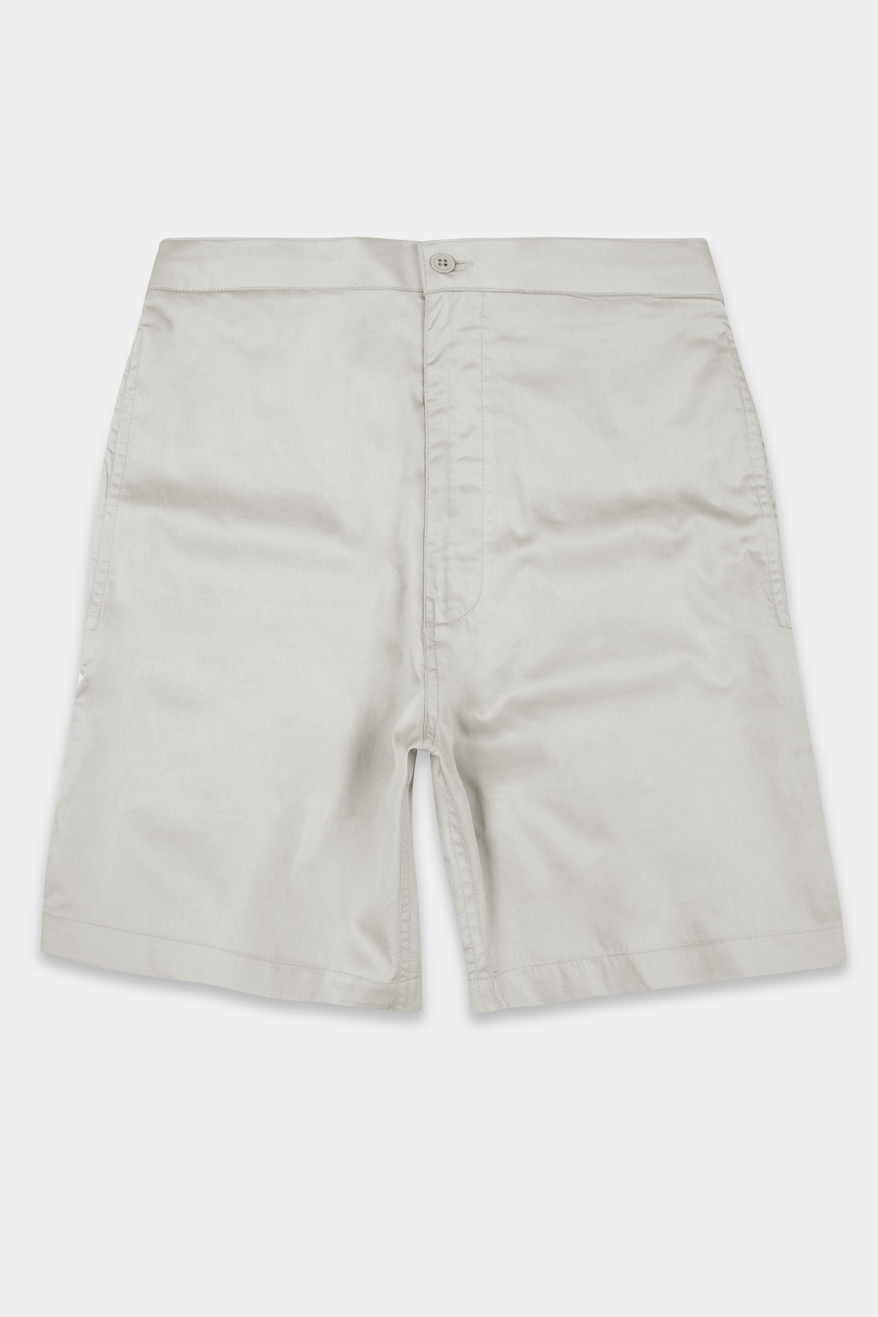 Hawkes Gray Subtle Sheen Super Soft Premium Cotton Shorts