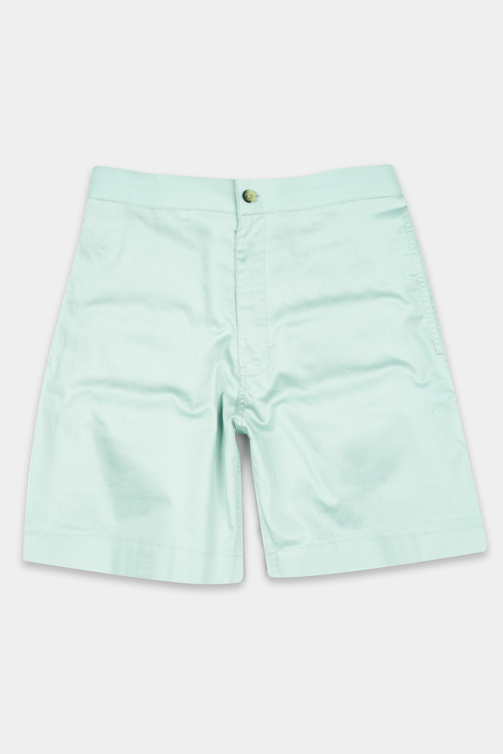 Harp Green Subtle Sheen Super Soft Premium Cotton Shorts