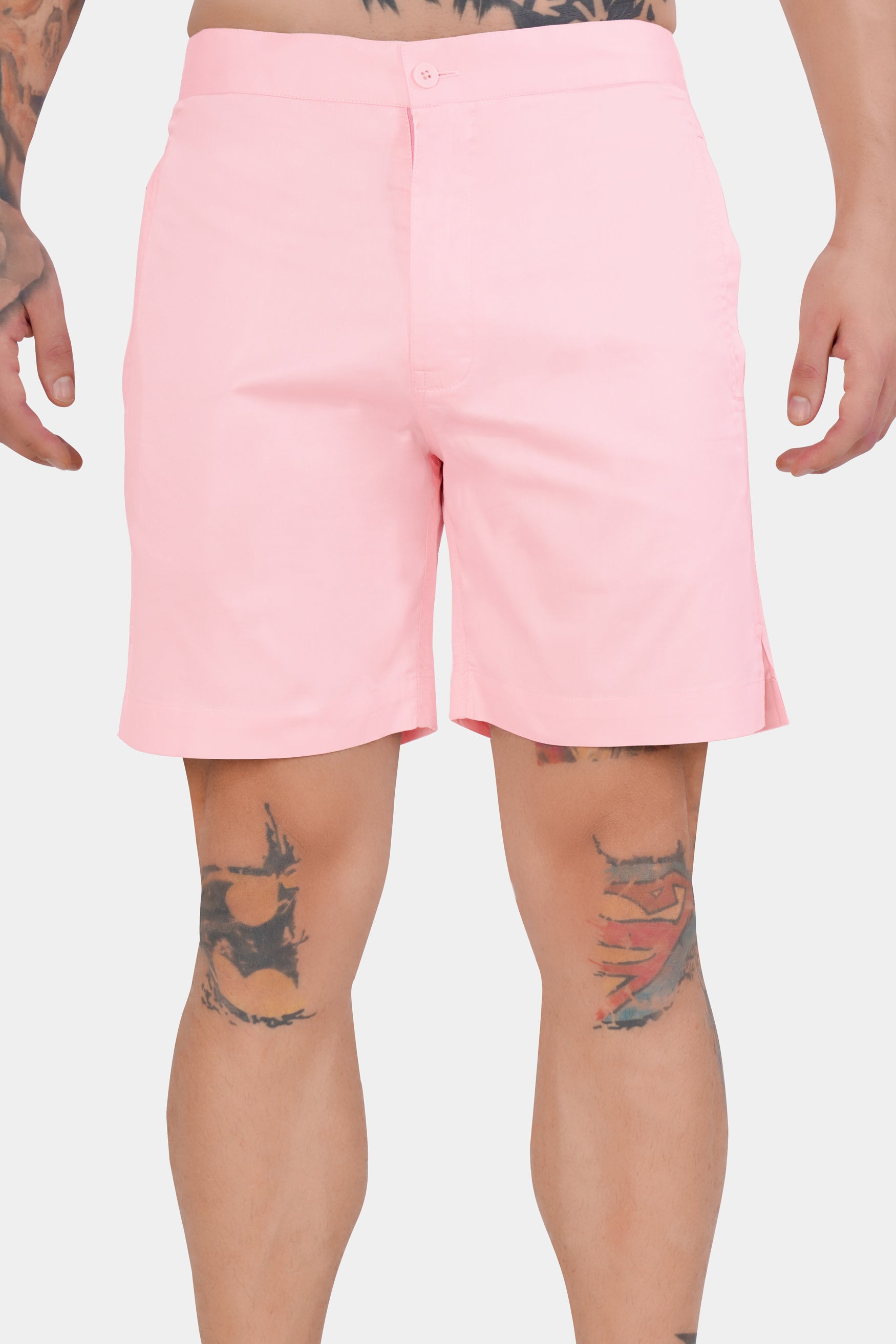 Cavern Pink Subtle Sheen Super Soft Premium Cotton Shorts SR310-28,  SR310-30,  SR310-32,  SR310-34,  SR310-36,  SR310-38,  SR310-40,  SR310-42,  SR310-44