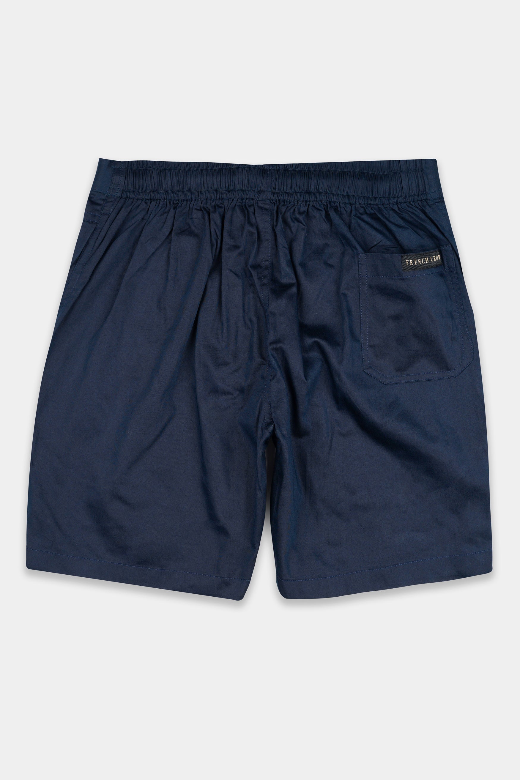 Prussian Blue Subtle Sheen Super Soft Premium Cotton Shorts SR315-28,  SR315-30,  SR315-32,  SR315-34,  SR315-36,  SR315-38,  SR315-40,  SR315-42,  SR315-44