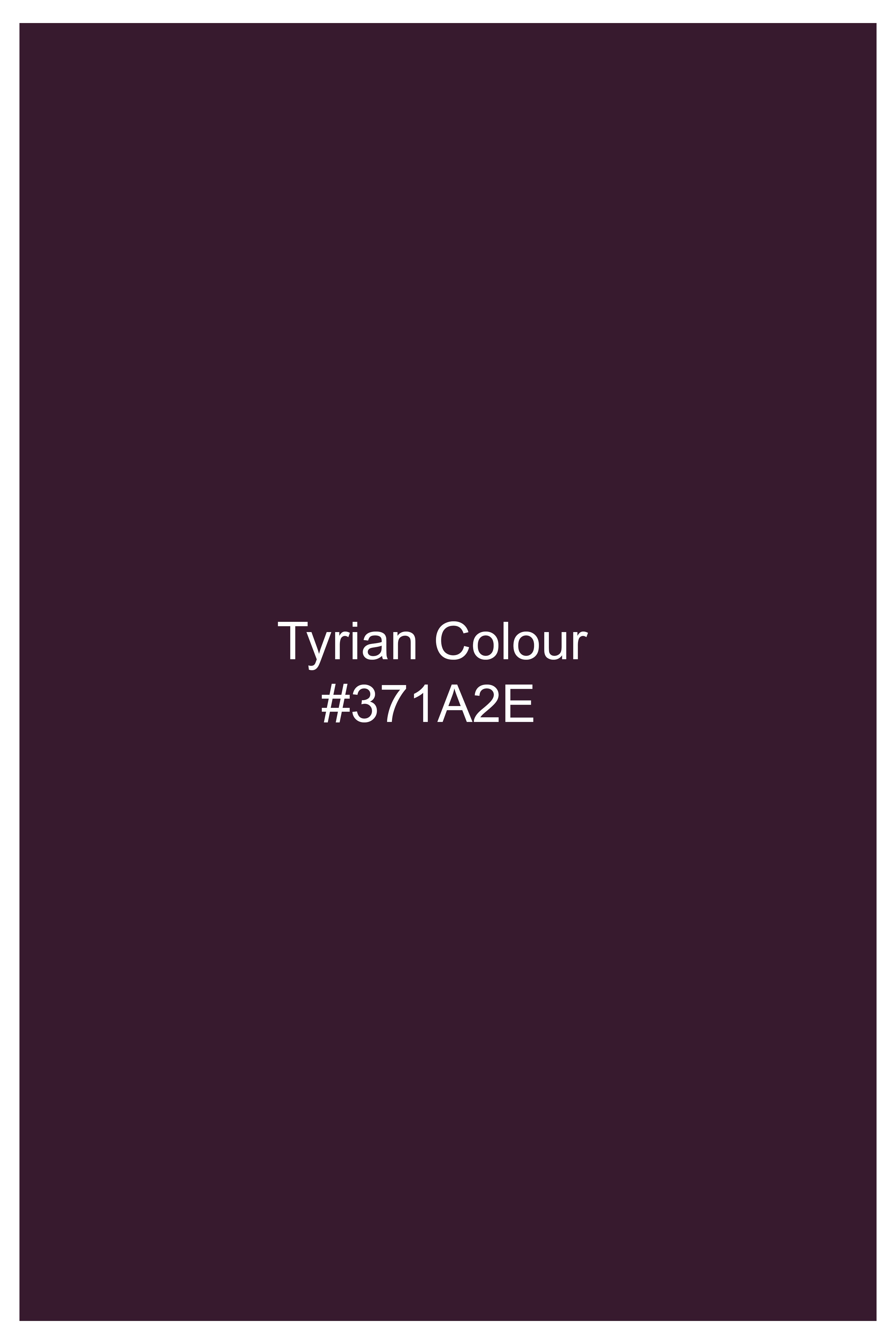 Tyrian Purple Subtle Sheen Super Soft Premium Cotton Shorts SR317-28,  SR317-30,  SR317-32,  SR317-34,  SR317-36,  SR317-38,  SR317-40,  SR317-42,  SR317-44