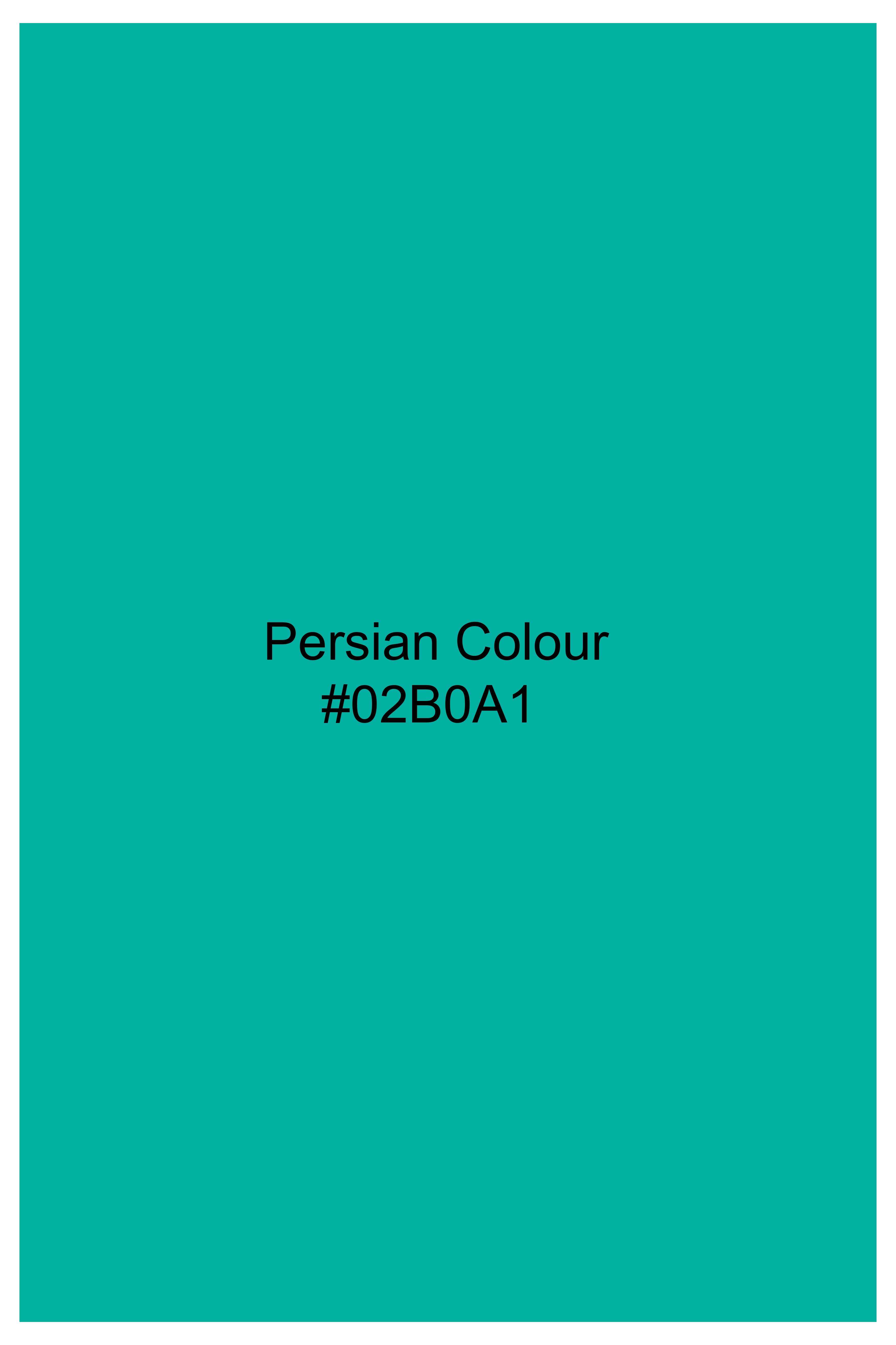 Persian Green Subtle Sheen Super Soft Premium Cotton Shorts SR322-28,  SR322-30,  SR322-32,  SR322-34,  SR322-36,  SR322-38,  SR322-40,  SR322-42,  SR322-44