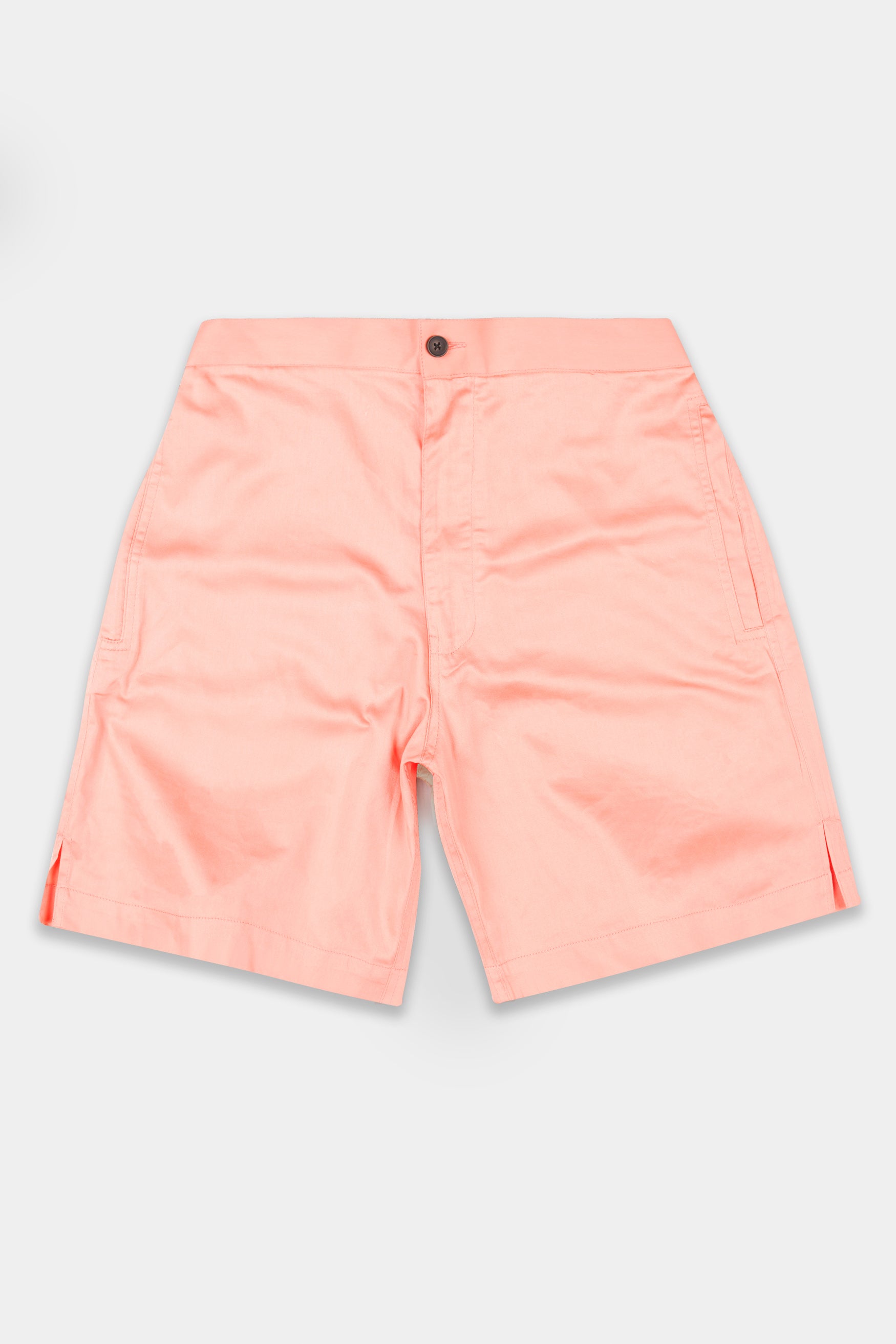 Salmon Peach Subtle Sheen Super Soft Premium Cotton Shorts SR323-28,  SR323-30,  SR323-32,  SR323-34,  SR323-36,  SR323-38,  SR323-40,  SR323-42,  SR323-44