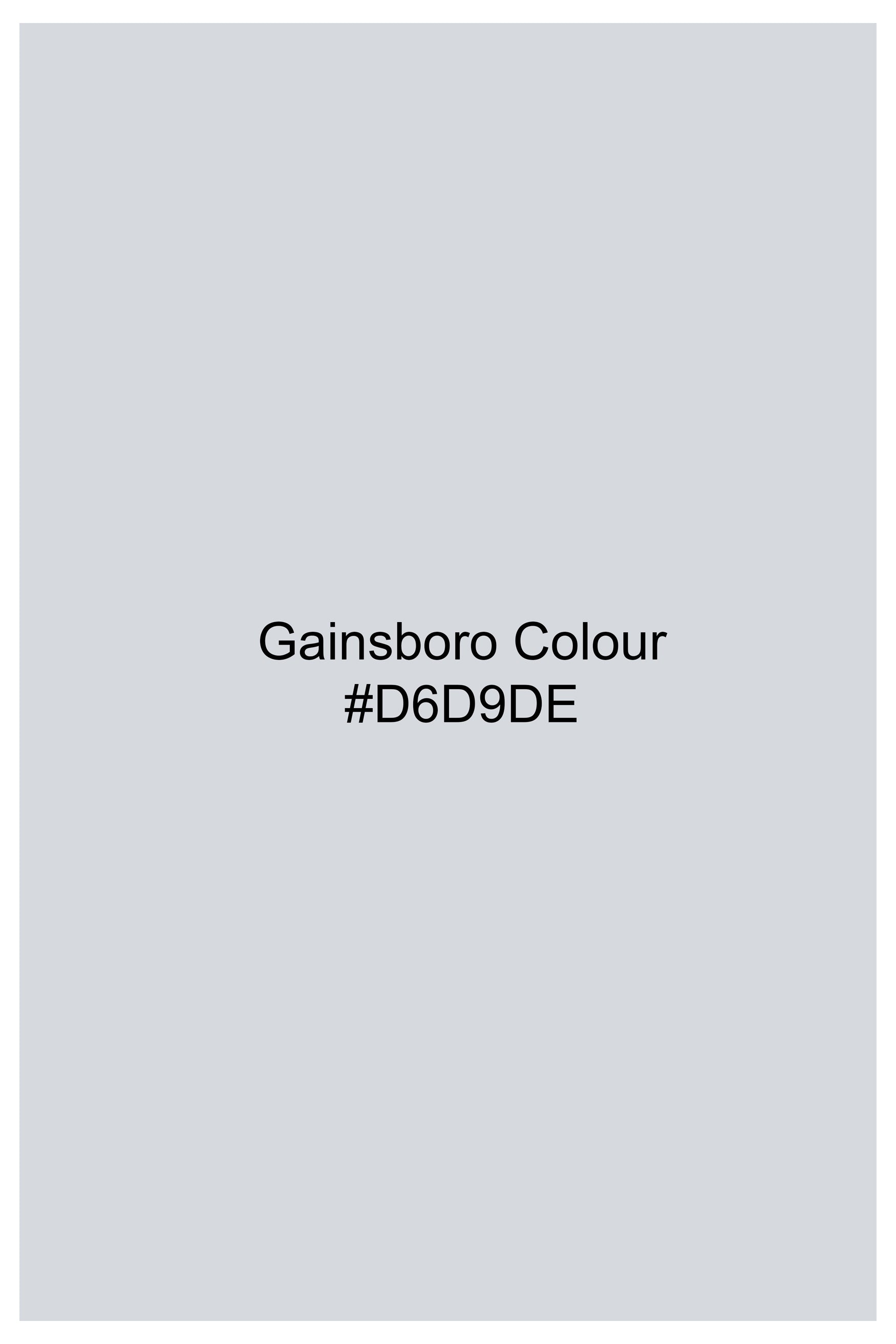 Gainsboro Gray Subtle Sheen Super Soft Premium Cotton Shorts SR335-28,  SR335-30,  SR335-32,  SR335-34,  SR335-36,  SR335-38,  SR335-40,  SR335-42,  SR335-44