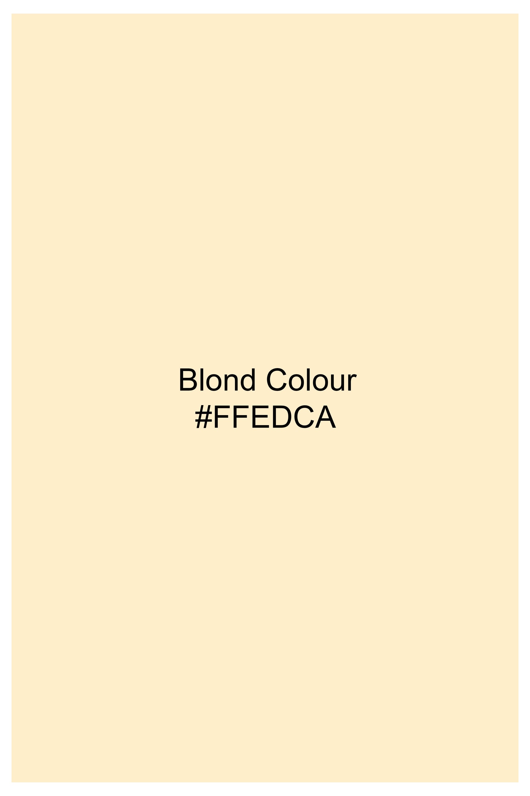 Blond Cream Subtle Sheen Super Soft Premium Cotton Shorts SR338-28,  SR338-30,  SR338-32,  SR338-34,  SR338-36,  SR338-38,  SR338-40,  SR338-42,  SR338-44