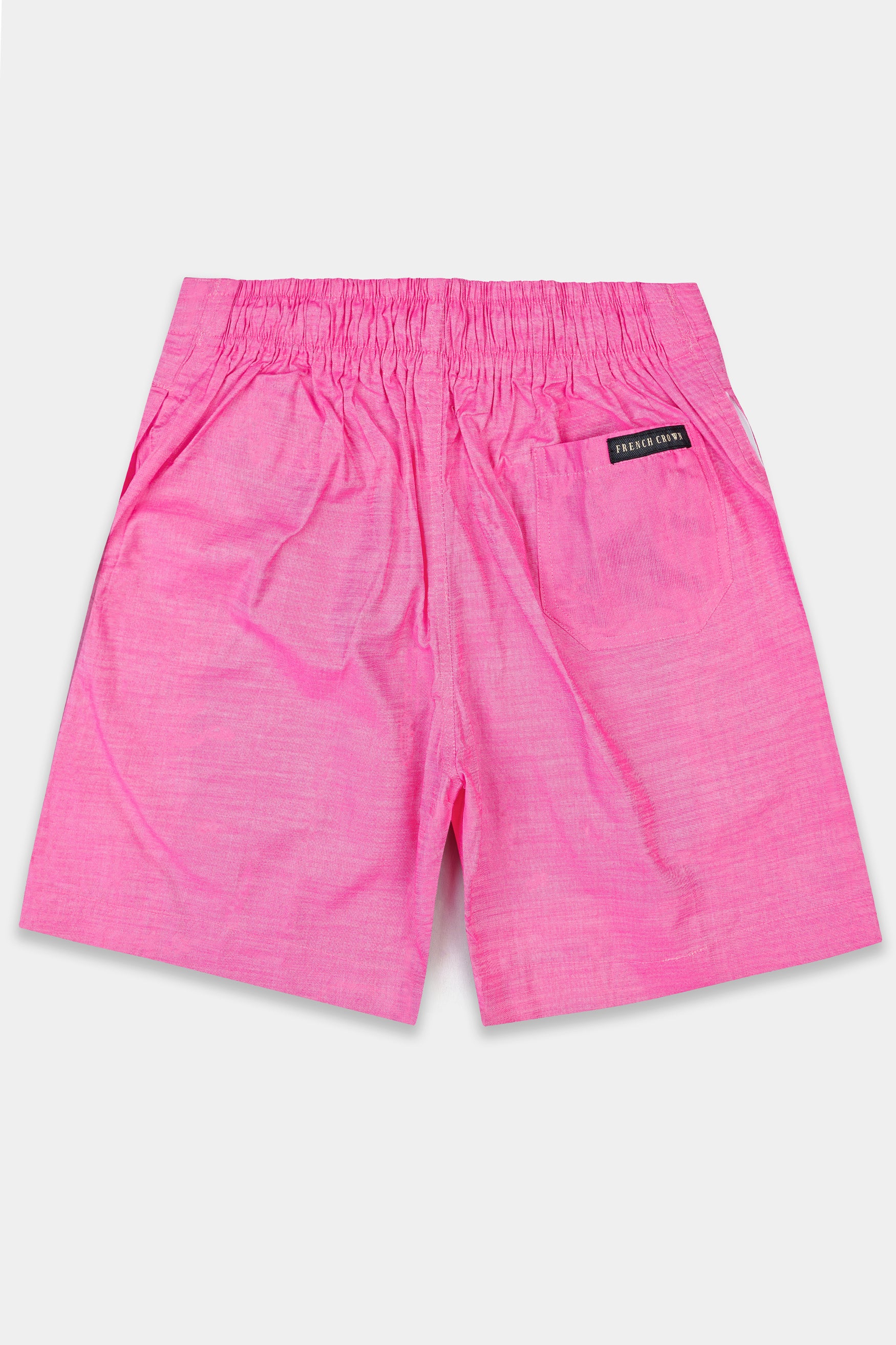 Taffy Pink Chambray Shorts SR344-28,  SR344-30,  SR344-32,  SR344-34,  SR344-36,  SR344-38,  SR344-40,  SR344-42,  SR344-44