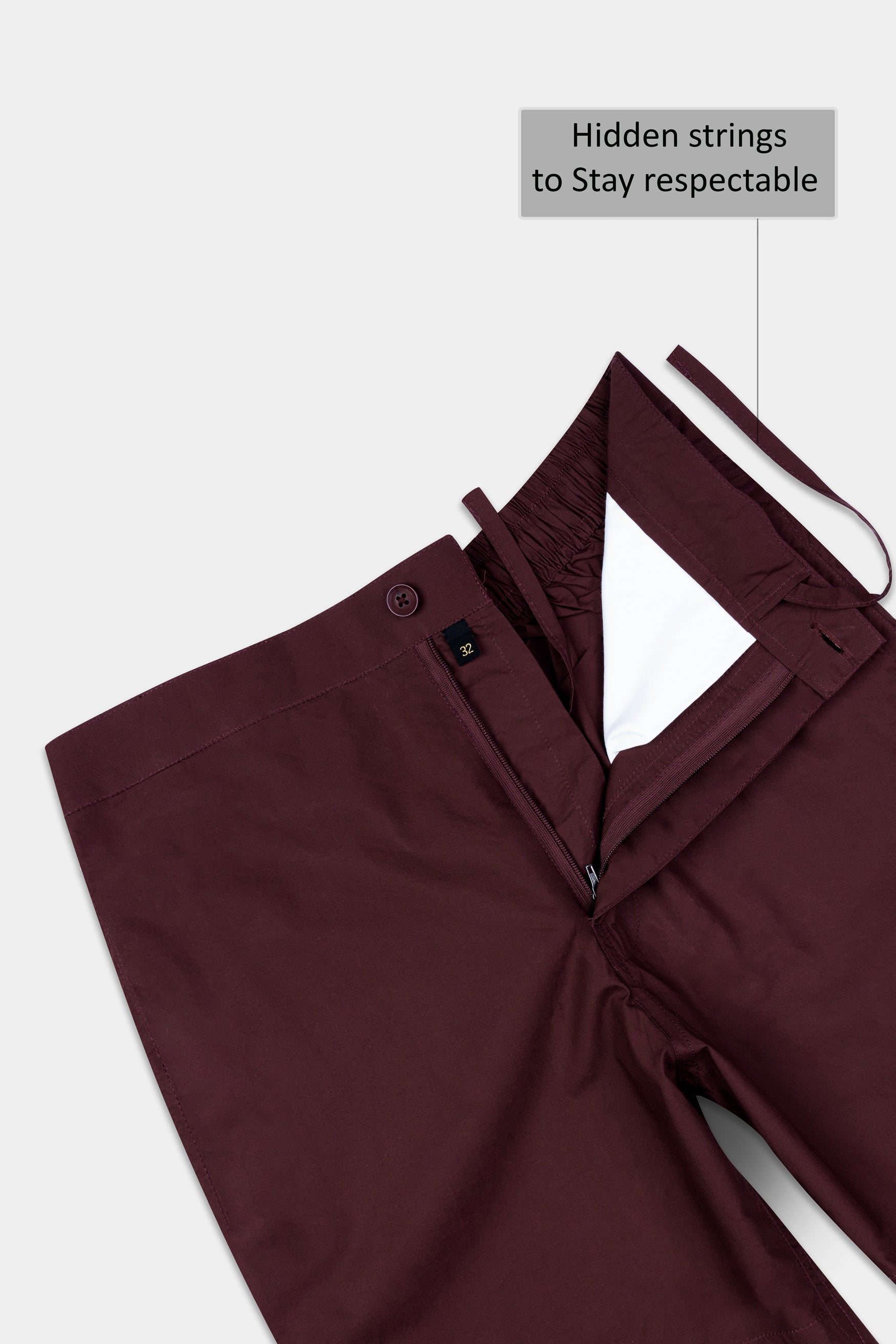 Dark Sienna maroon Premium Cotton Shorts