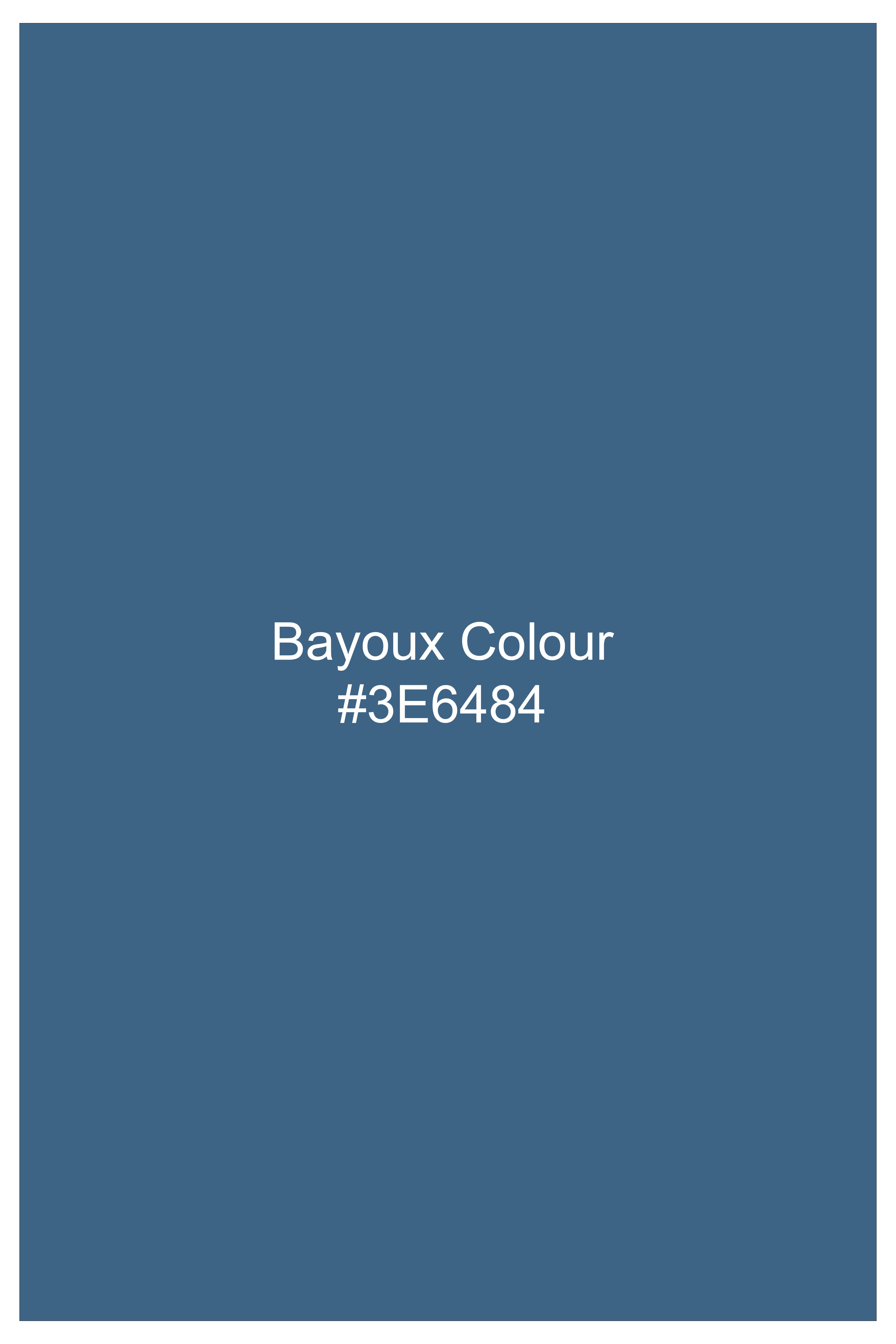 Bayoux Blue Super oft Premium Cotton Short