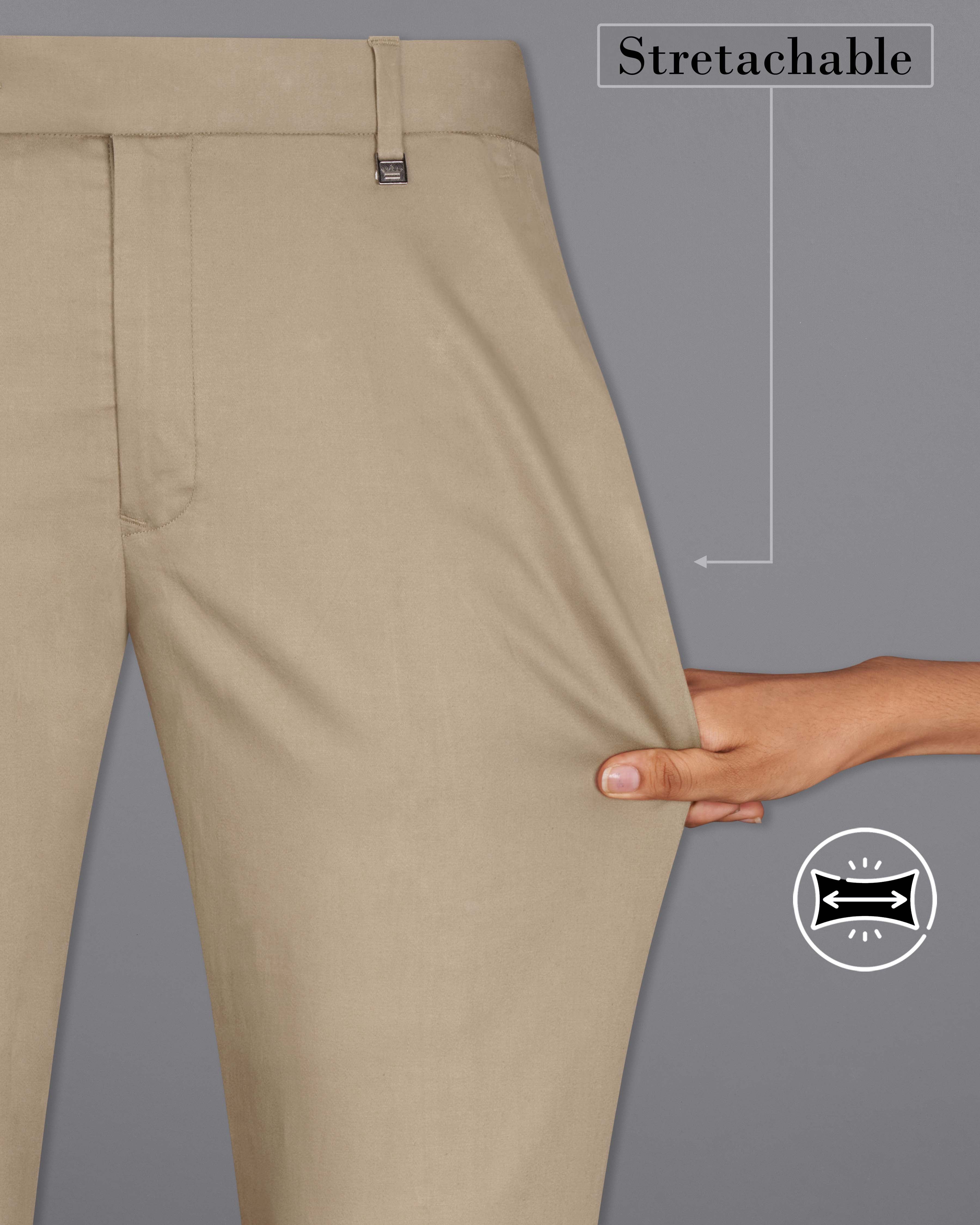 Quicksand Brown Bandhgala Premium Cotton Stretchable Traveler Suit ST2654-BG-36, ST2654-BG-38, ST2654-BG-40, ST2654-BG-42, ST2654-BG-44, ST2654-BG-46, ST2654-BG-48, ST2654-BG-50, ST2654-BG-52, ST2654-BG-54, ST2654-BG-56, ST2654-BG-58, ST2654-BG-60