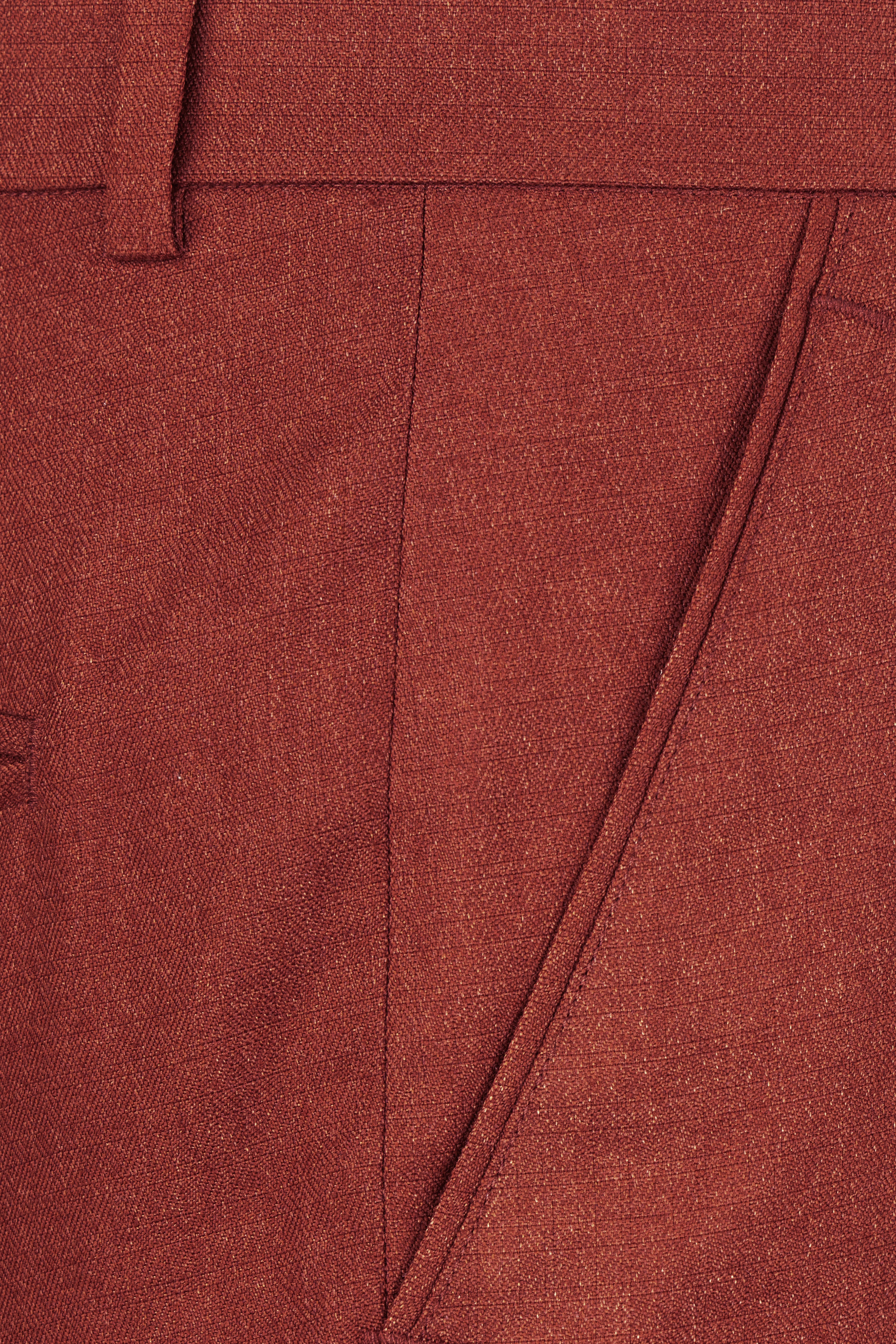 Nutmeg Red Tweed Single Breasted Suit