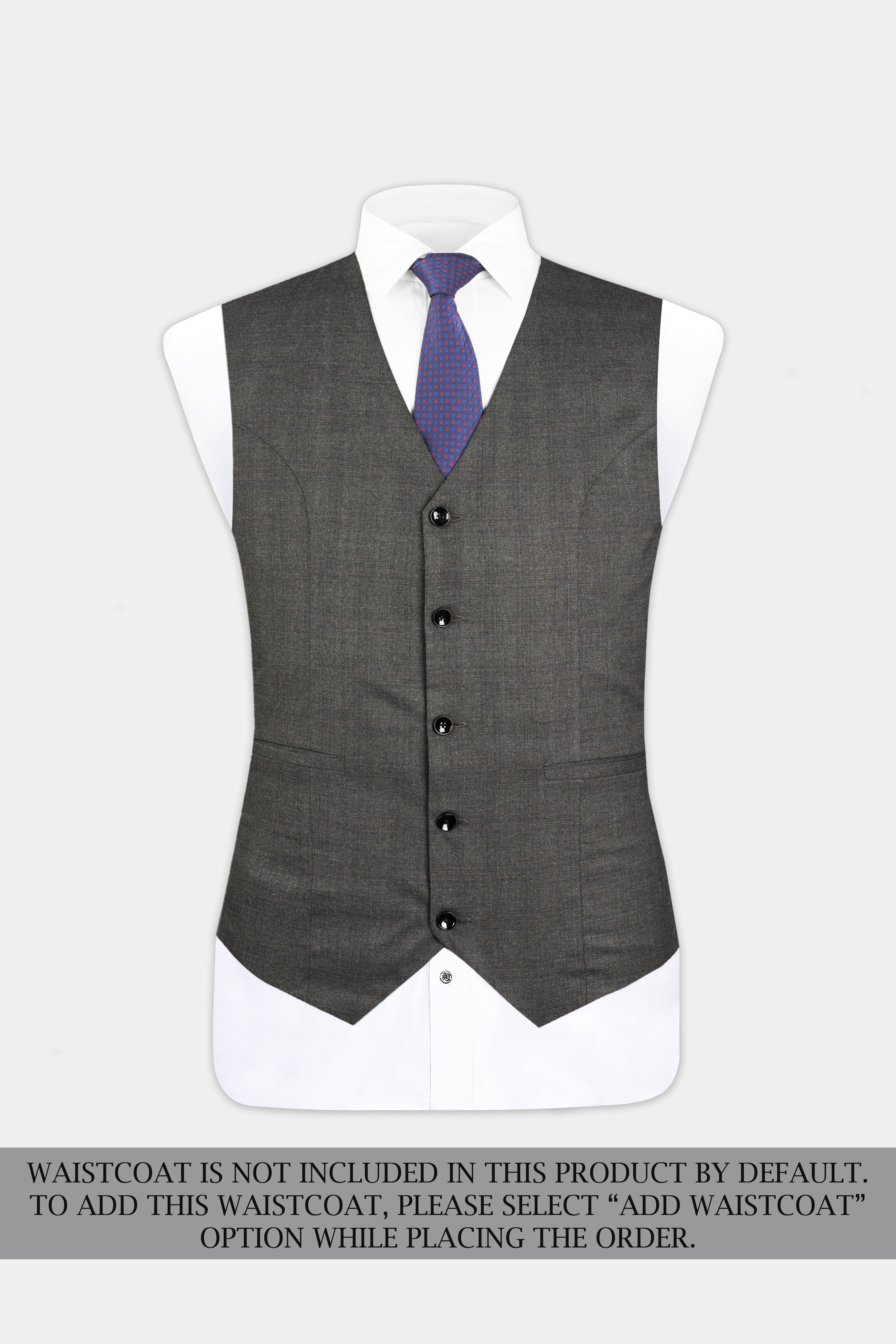 Iridium Dark Gray Single-Breasted Suit