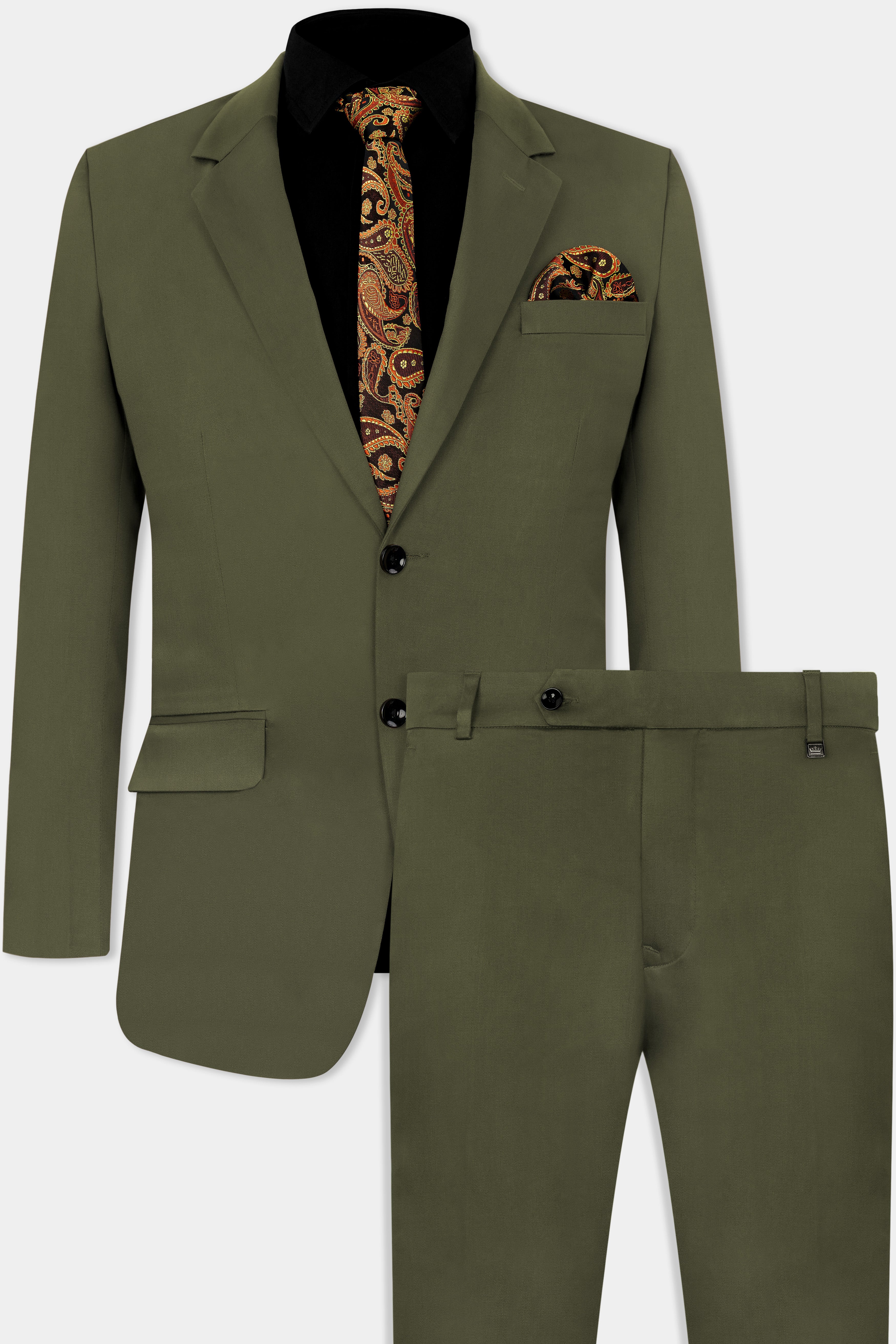 Find The Trendy Sage Green 3 Piece Suit For Men– SAINLY