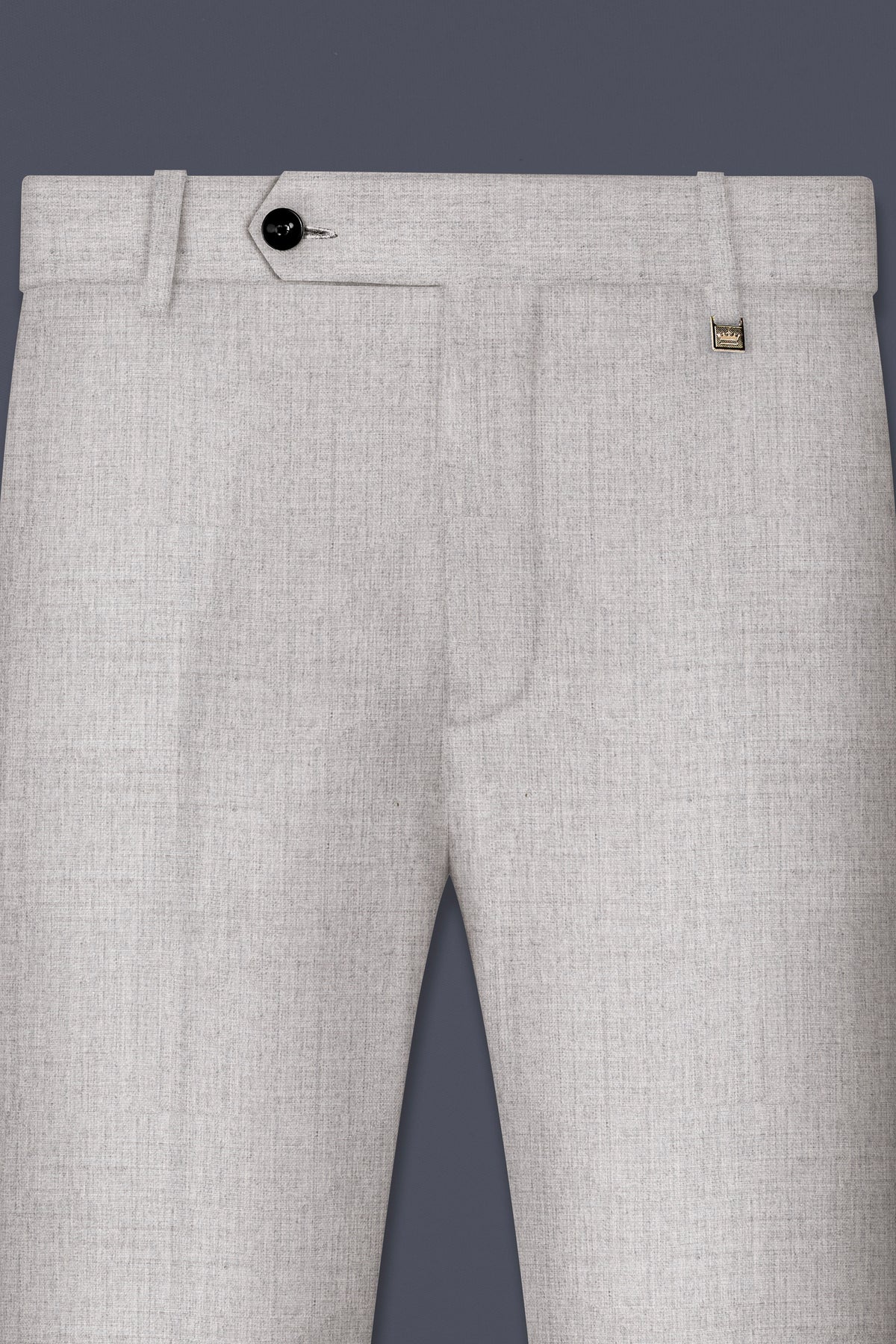 Martini Cream Textured Wool Rich Bandhgala Suit