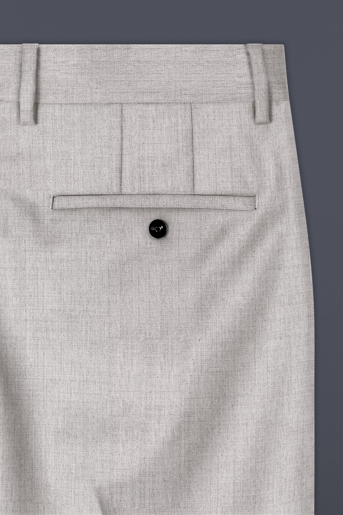Martini Cream Textured Wool Rich Bandhgala Suit